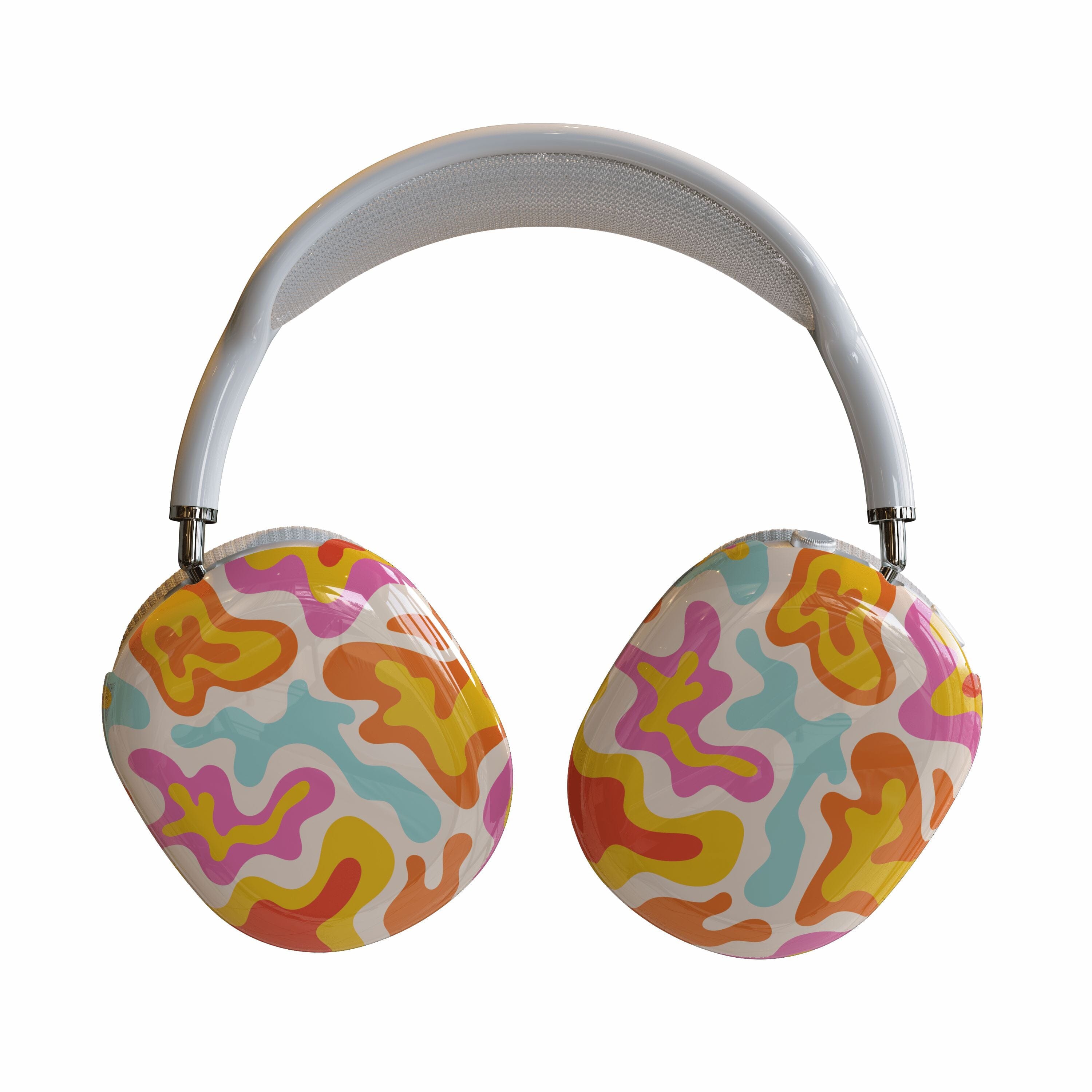 Casetry Tropical Color Splash | Abstract Retro AirPods Max Case