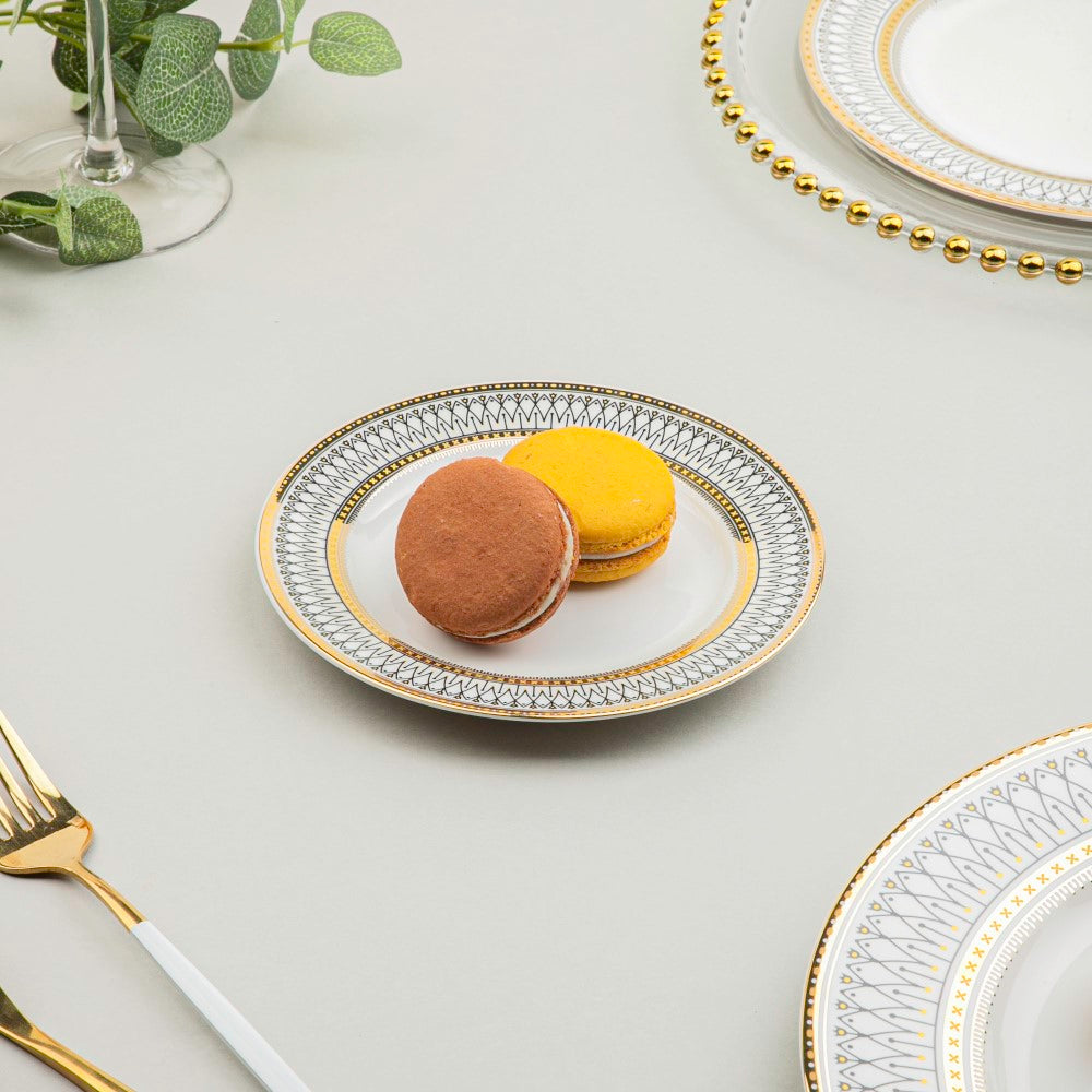 Nestasia Gold Detailed Glam Dessert Plate