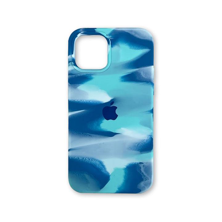 KShop iPhone 12 Pro Max Water Silicone Case - Moonstone Blue