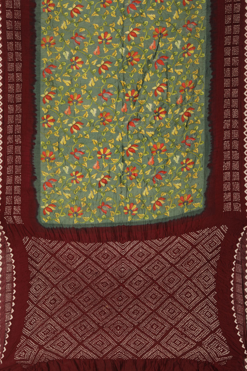 Kalanjali Gorgeous Bandhani Saree – Women's - view 3