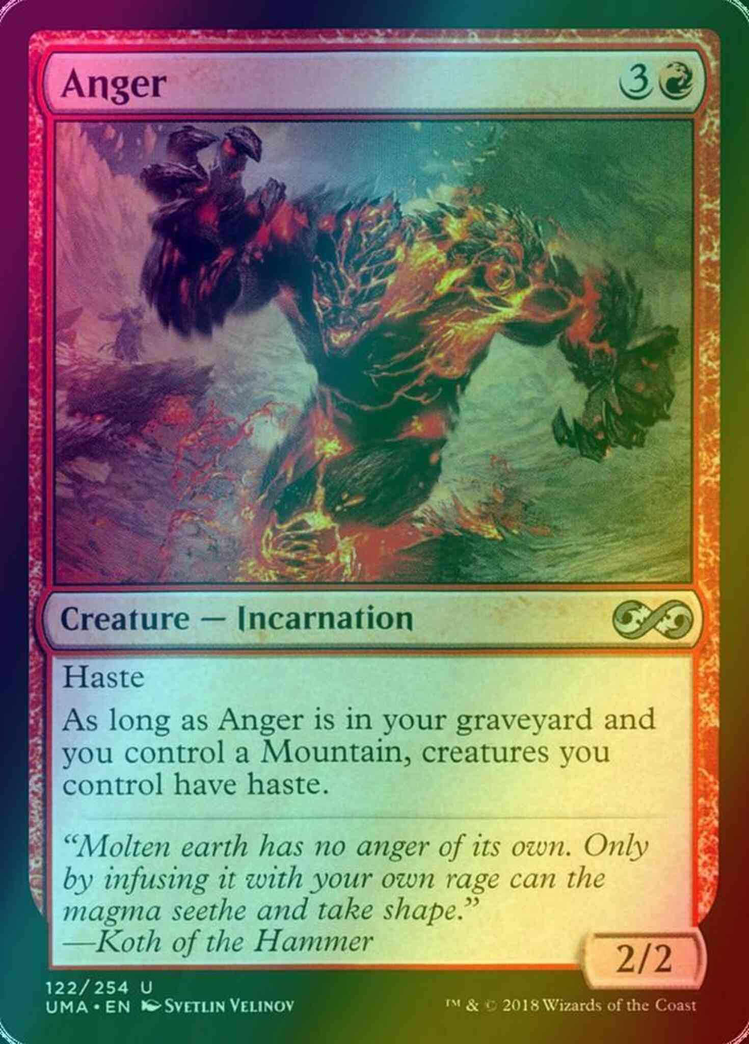 Anger 122 ultimate – Magic Anger [122] [Ultimate Masters] [Foil]