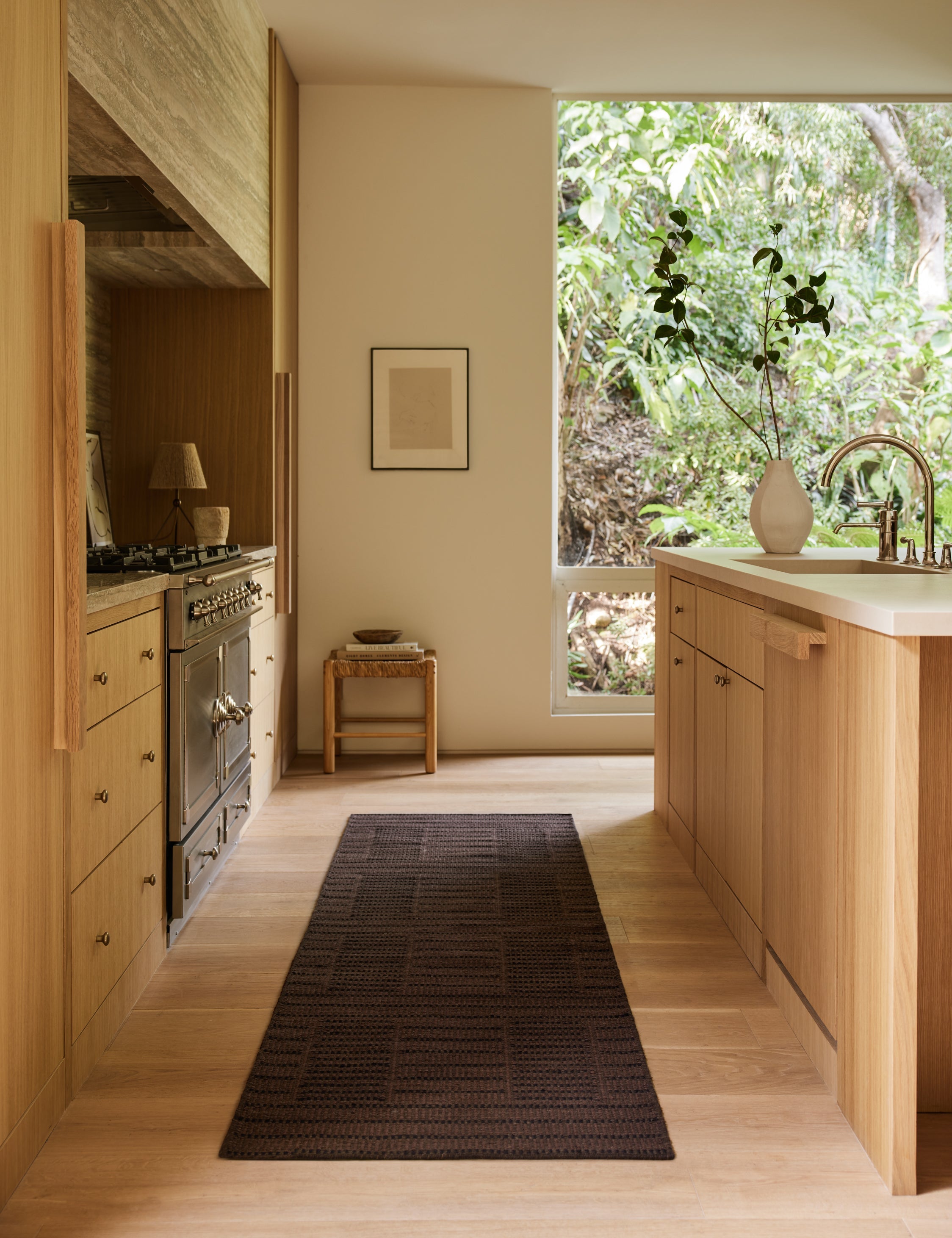 Lulu and Georgia Shere Handwoven Indoor / Outdoor Rug by Sarah Sherman Samuel - view 13