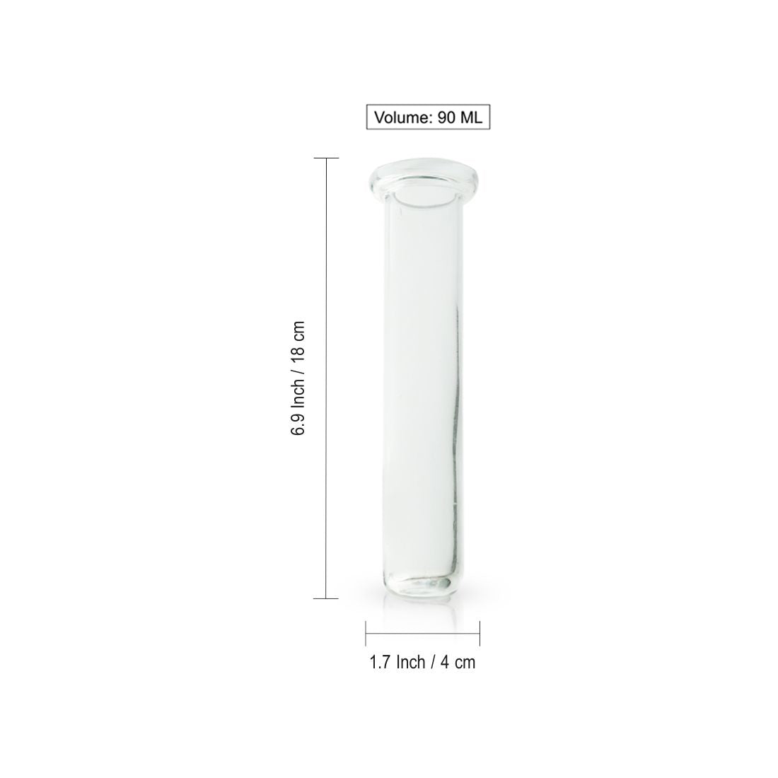 EXCLUSIVELANE 'Modern Glass Garden' Test Tube Table Planter/Vase (10 Inch, Black) - view 6