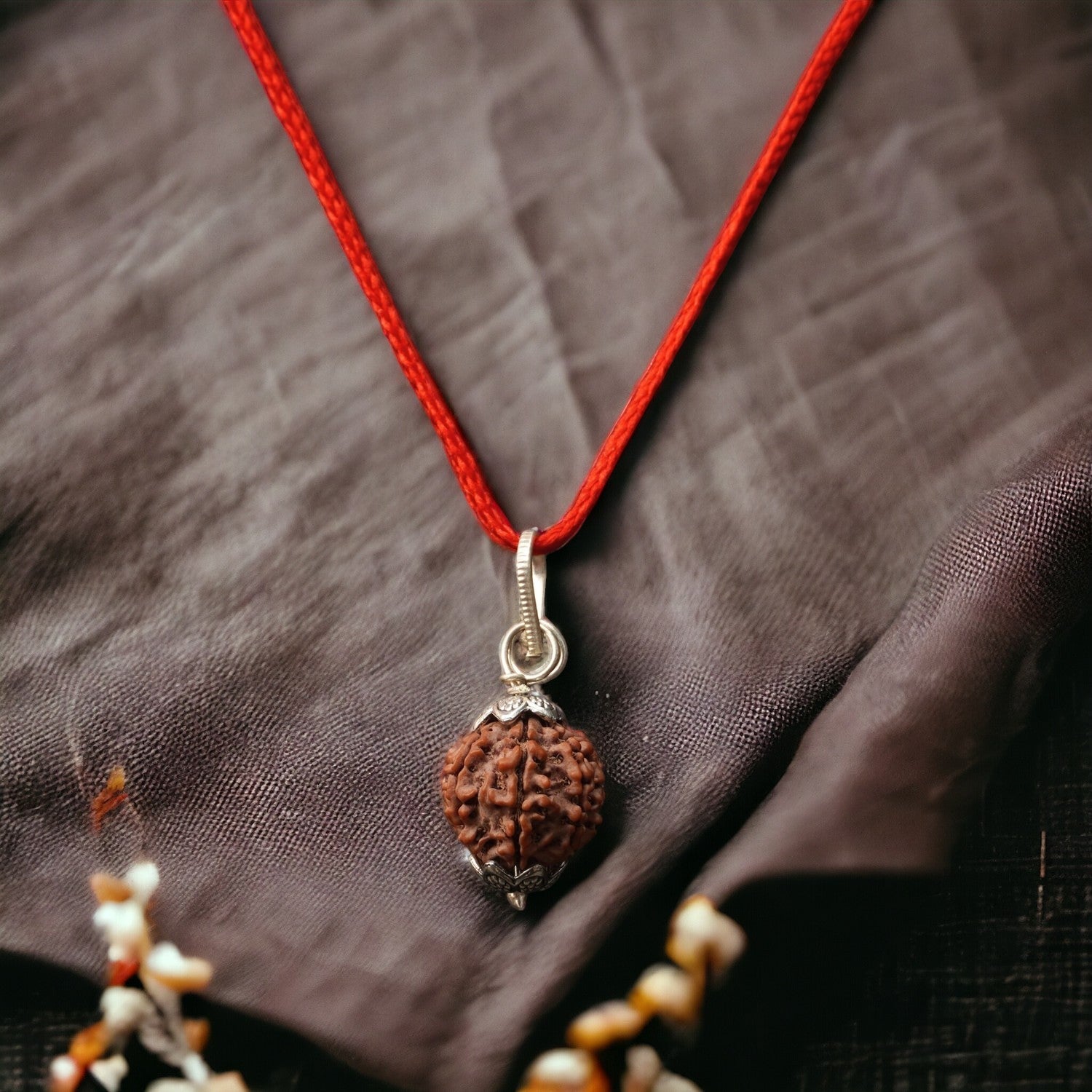 Soultheory Natural 7 Mukhi Nepali Rudraksha - Saat Mukhi