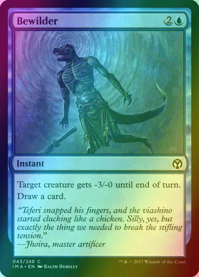 Bewilder 43 iconic – Magic Bewilder [43] [Iconic Masters] [Foil]