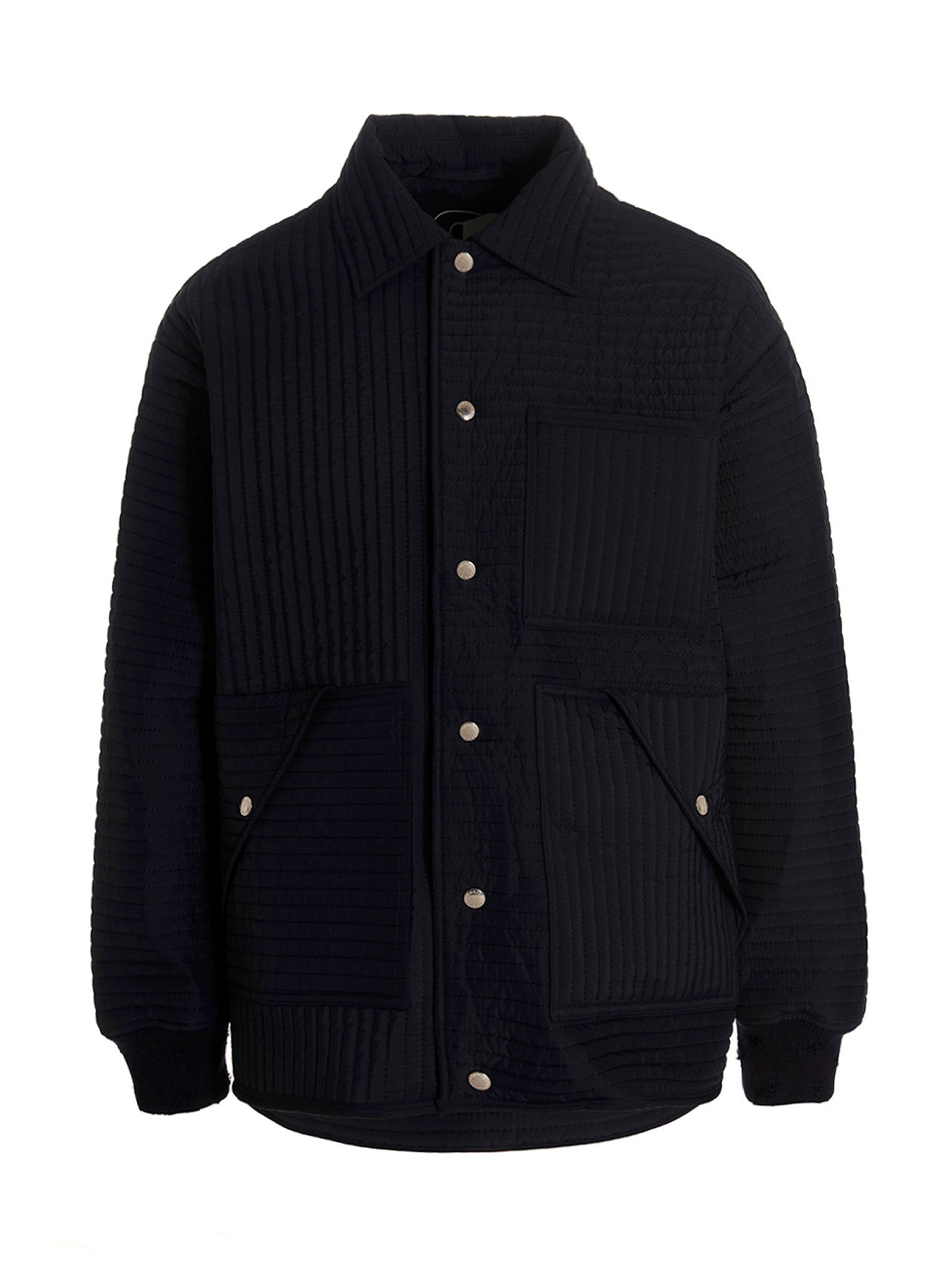 Khrisjoy Chore Quilted Stripes Down Jacket – 100% polyester