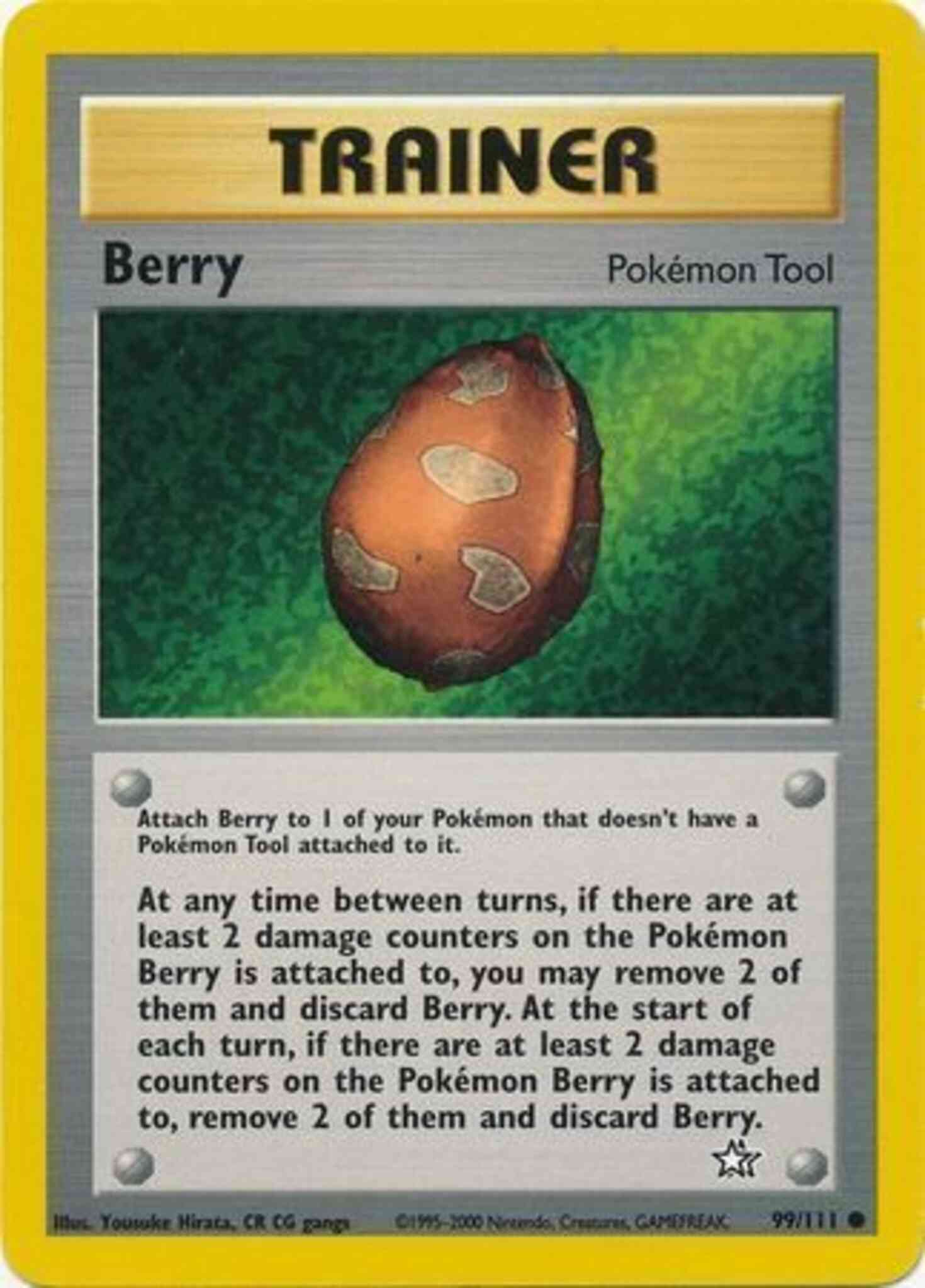 Unlimited neo1u-99 non-holo – Pokémon Berry - 99/111 - Common - Unlimited [neo1U-99] [Non-Holo]