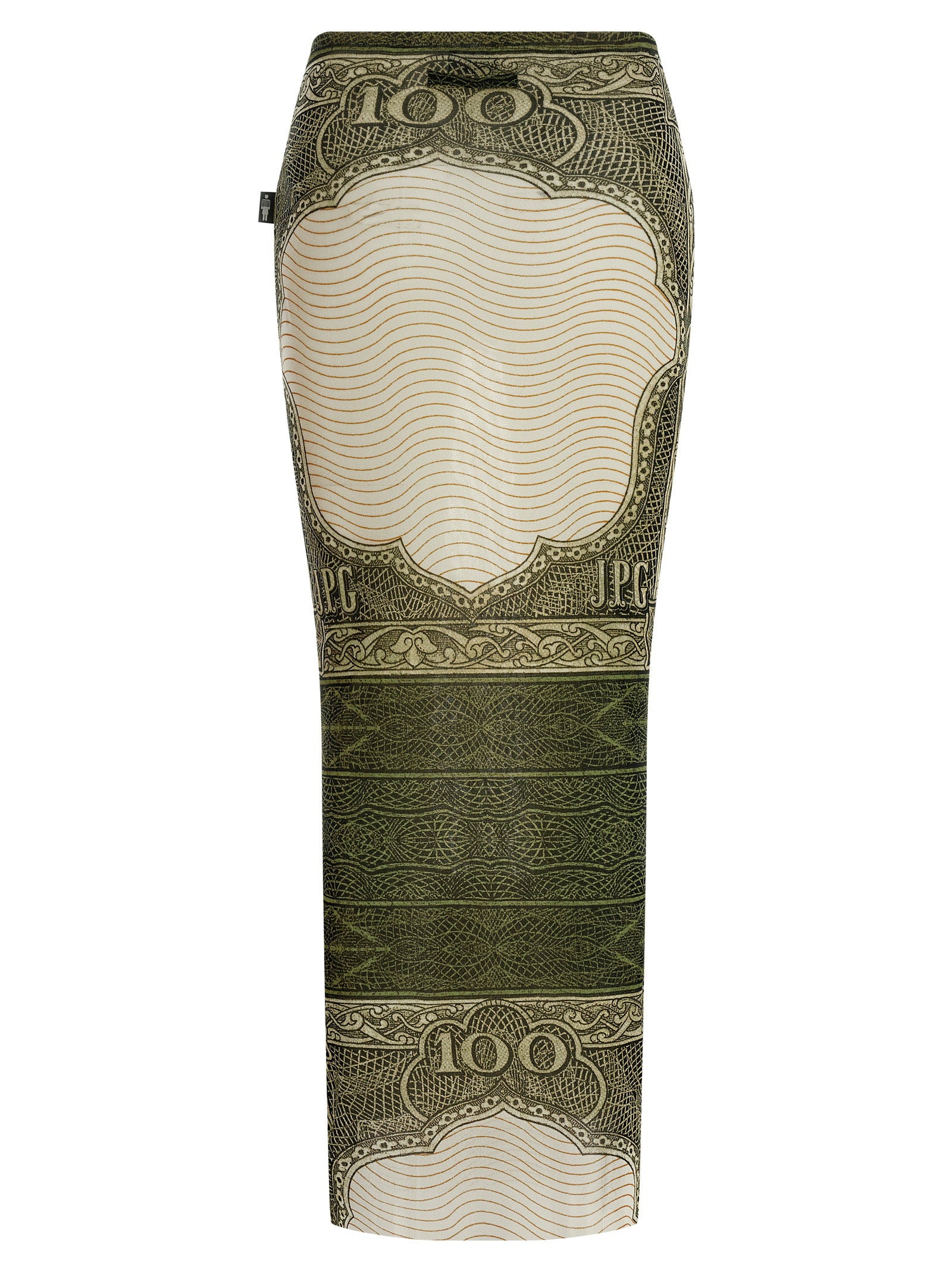 Jean Paul Gaultier Re-edition - The Green Cartouche Skirt - view 2