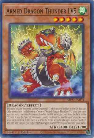 Yu-Gi-Oh! Armed Dragon Thunder LV5 - MP22-EN003 - Common - 1st Edition