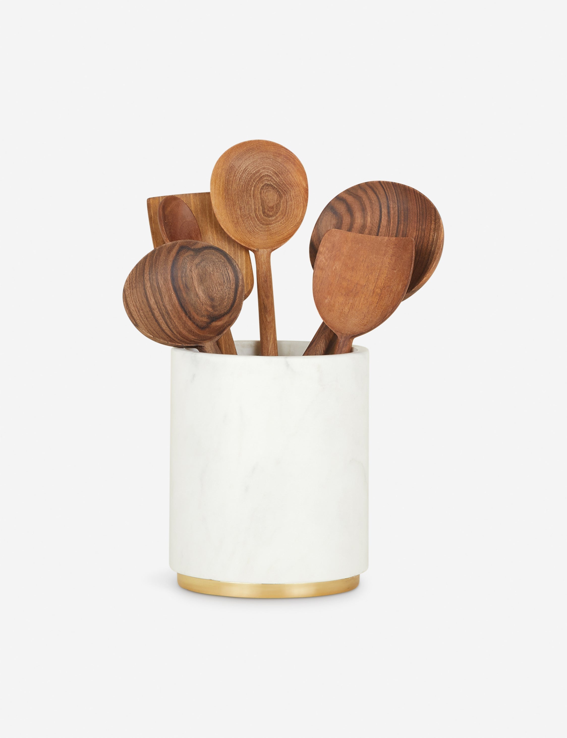 Lulu and Georgia Simple Marble Utility Canister by Hawkins New York - view 2