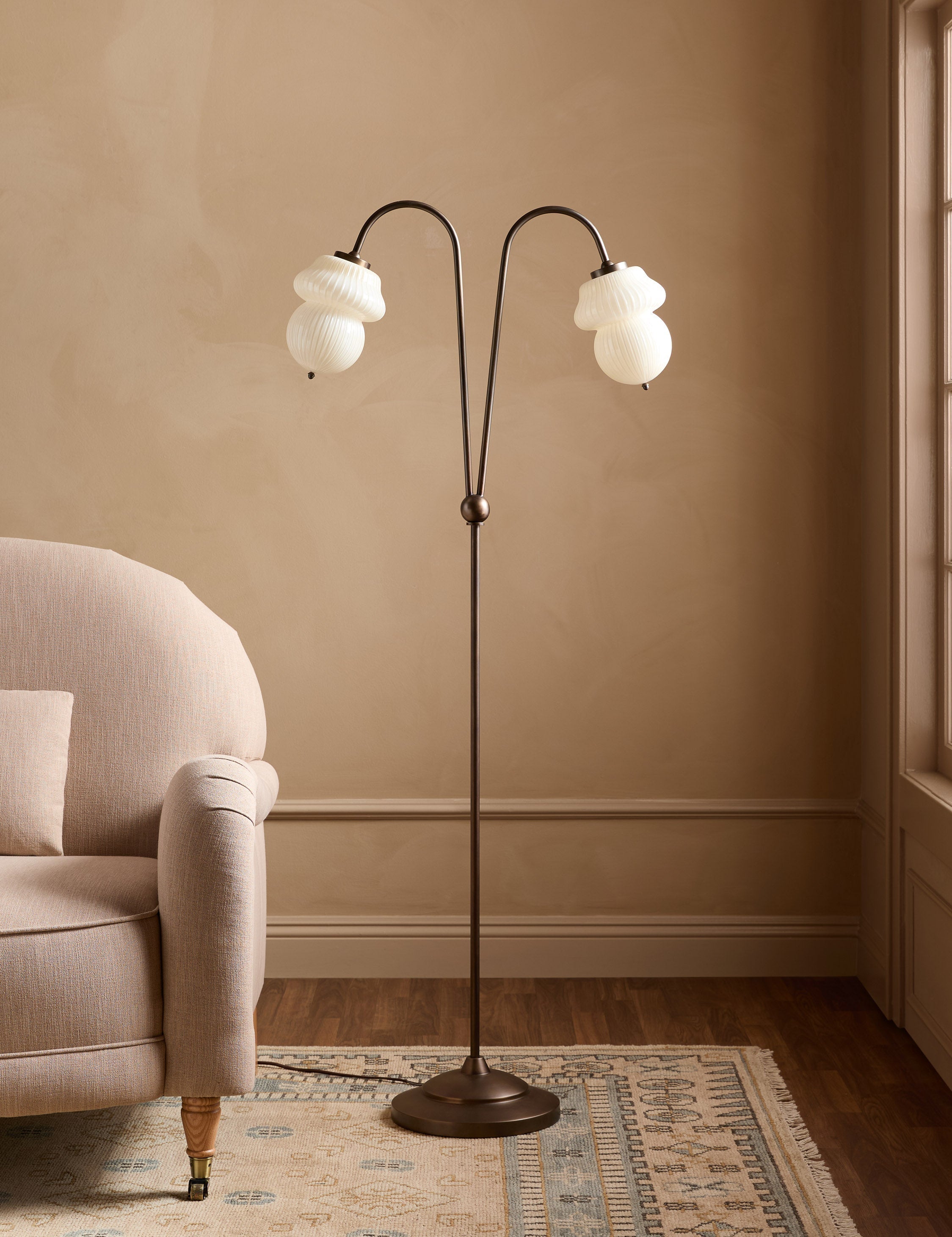 Lulu and Georgia Ribchester Floor Lamp by Ginny Macdonald