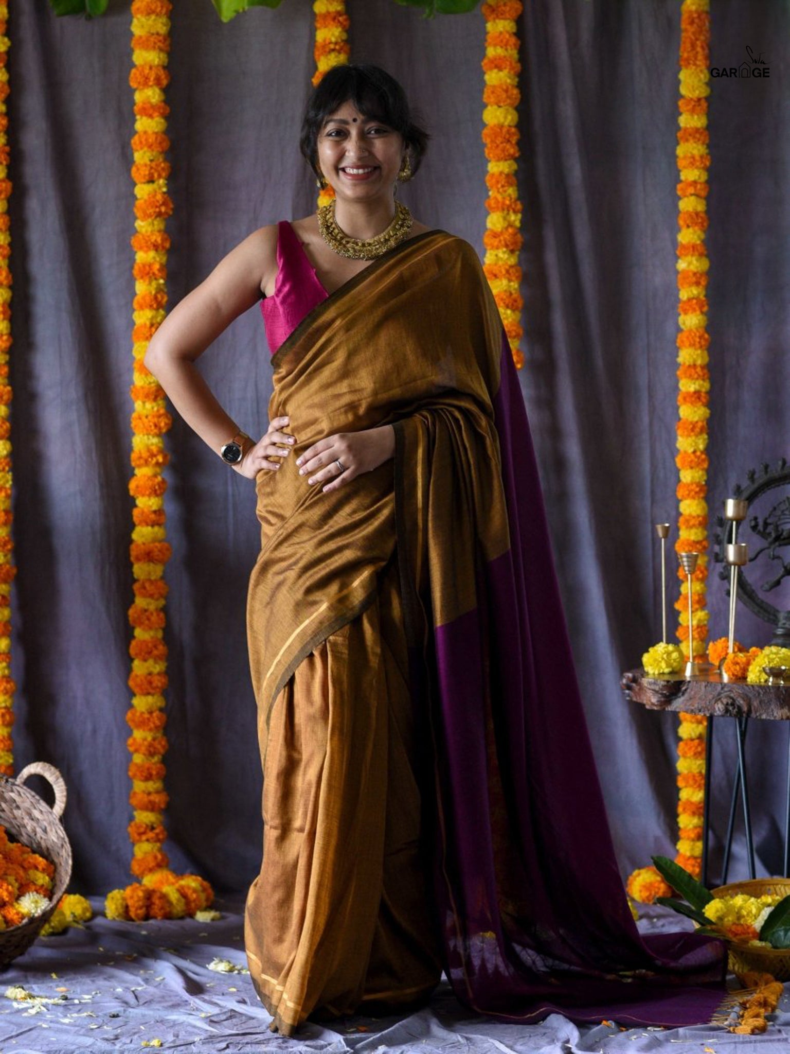 Women's sarees – suta.in Gar-3431 – Women's