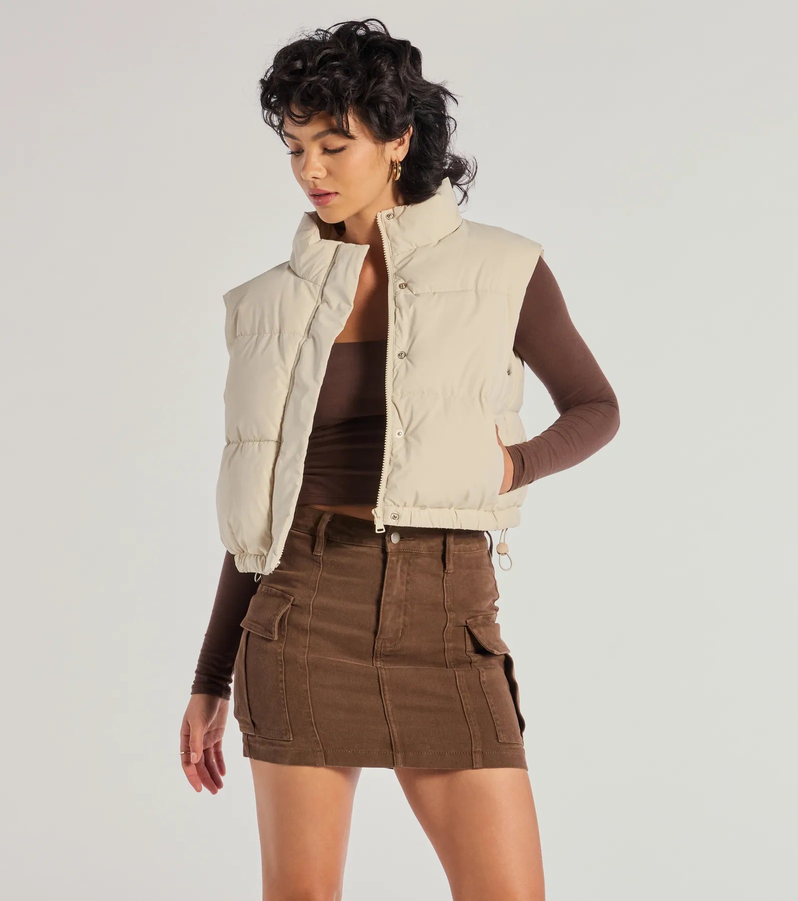 Windsor Chill Vibes Only Puffer Vest - view 5