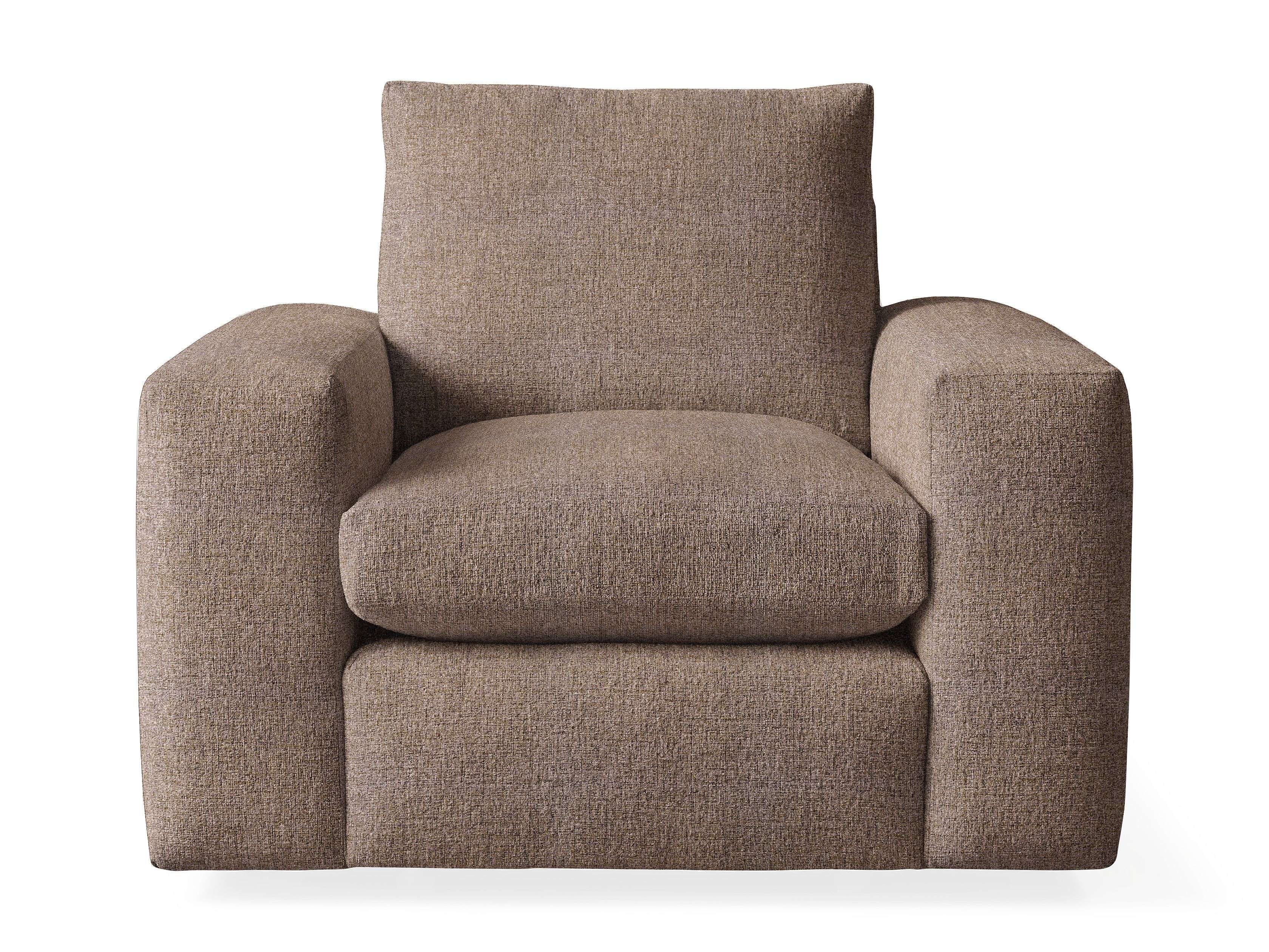 Arhaus Kipton Wide Arm Swivel Chair