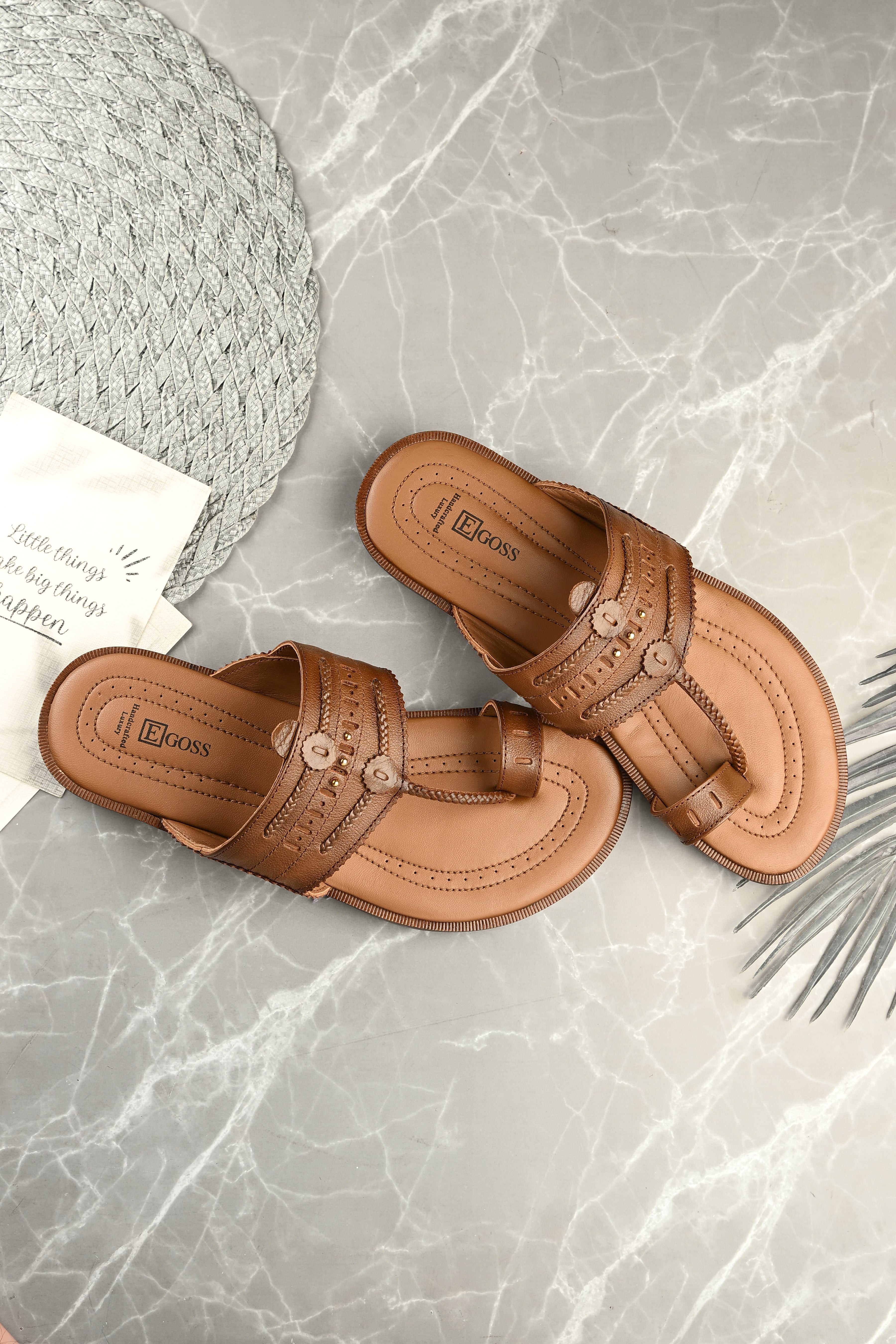 Egoss Shoes Egoss Kolhapuri Slippers For Men - view 17