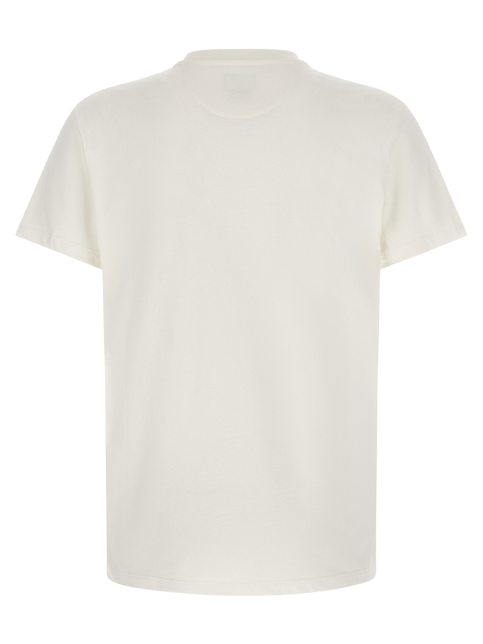 Fendi Logo Embroidery T-shirt – 100% cotton - view 2