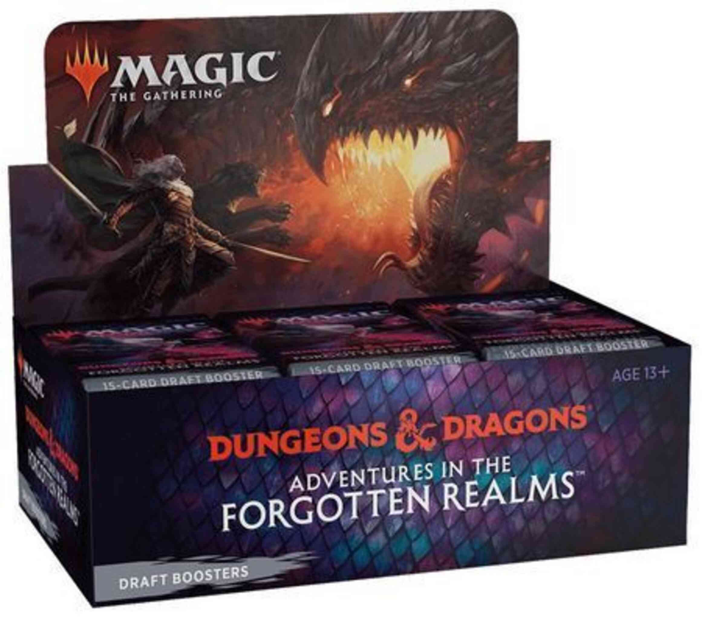 Magic Adventures In The Forgotten Realms Draft Booster Box