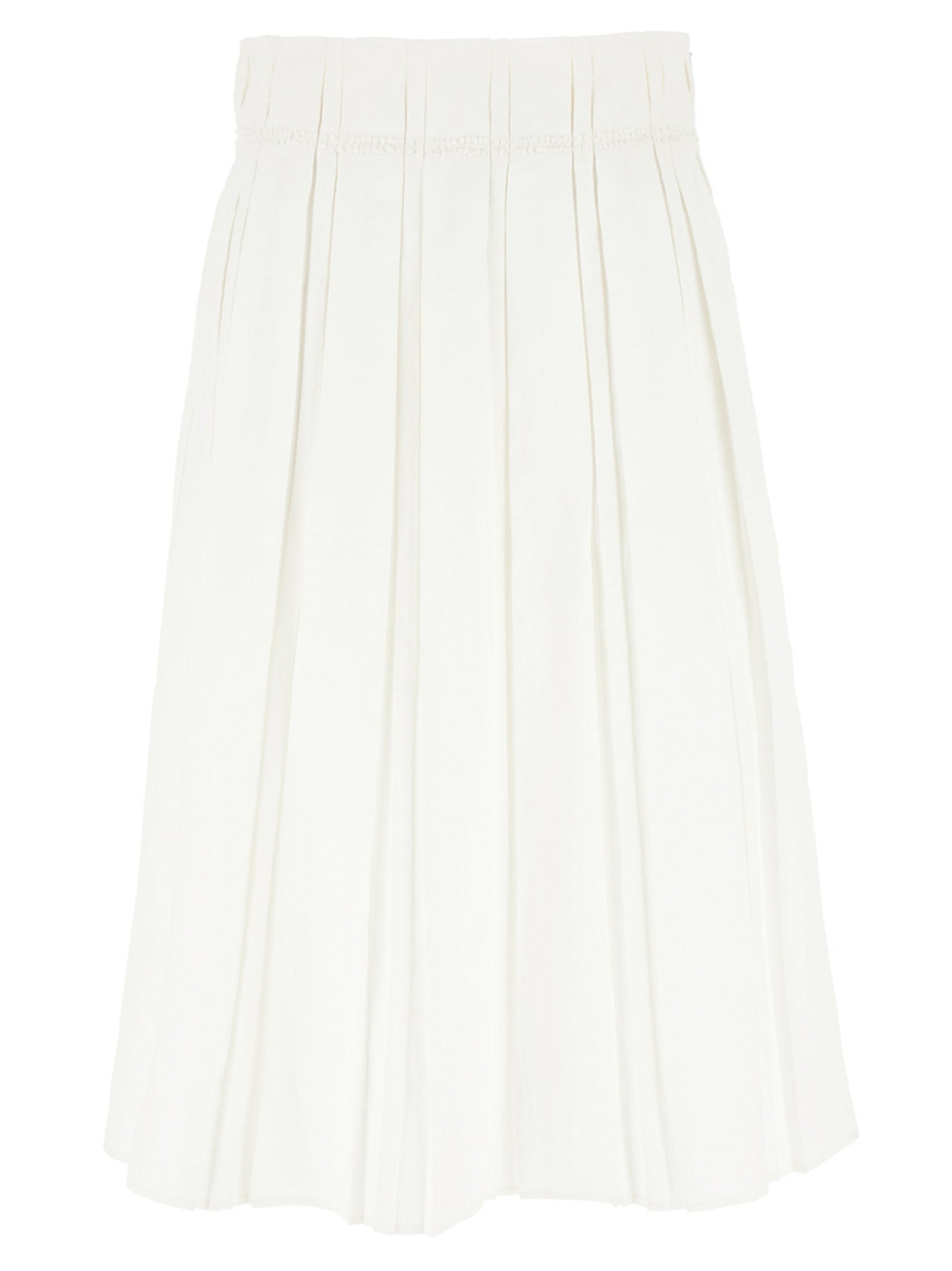 Jil Sander Midi Skirt – 100% linen