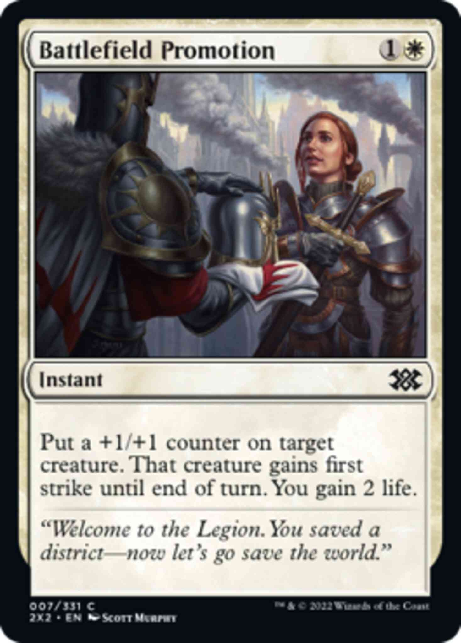 Battlefield promotion 7 – Magic Battlefield Promotion [7] [Double Masters 2022] [Non-Foil]