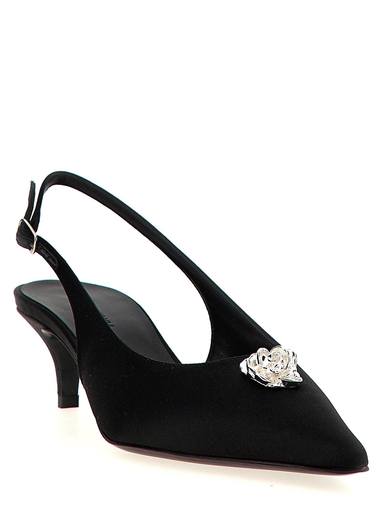 Magda Butrym Rosetta Slingback – 100% silk - view 2