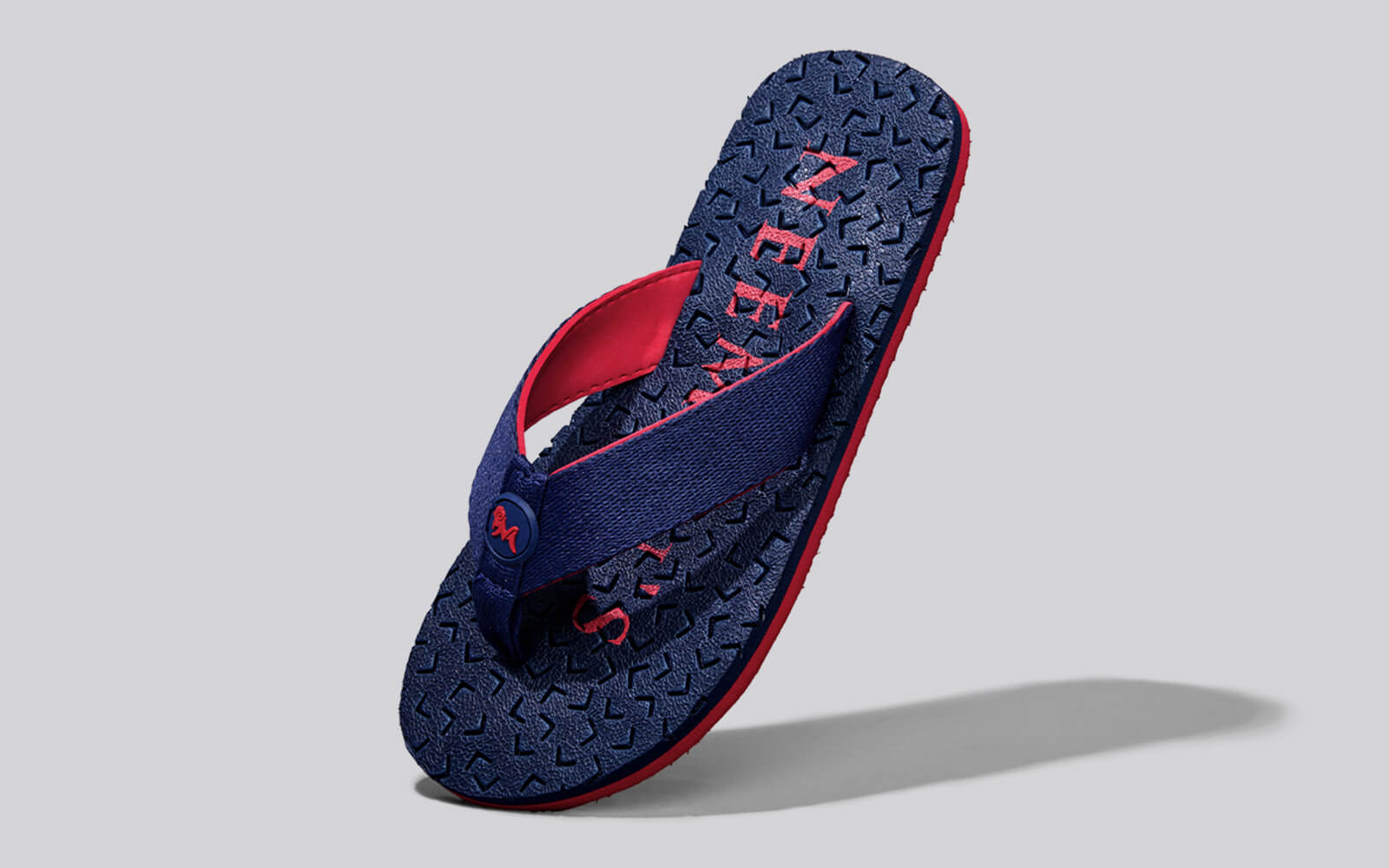 Neeman's Float Ease Flips : Navy - Red