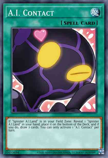 I contact – Yu-Gi-Oh! A.I. Contact - ETCO-EN056 - Super Rare - 1st Edition