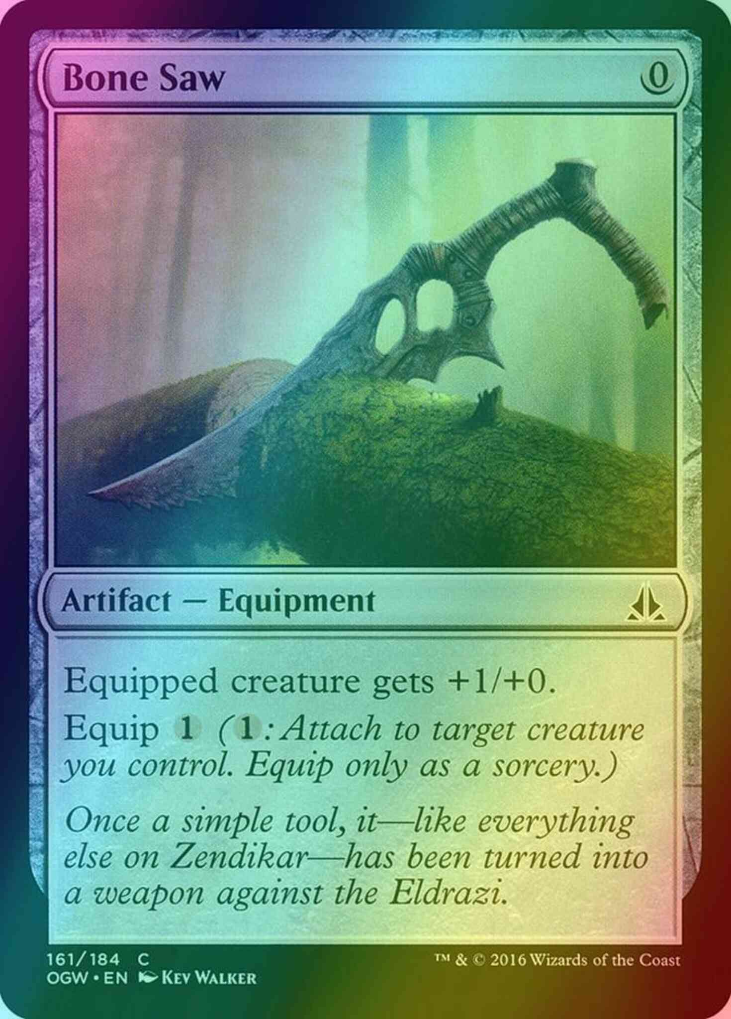 Bone saw 161 – Magic Bone Saw [161] [Oath of the Gatewatch] [Foil]