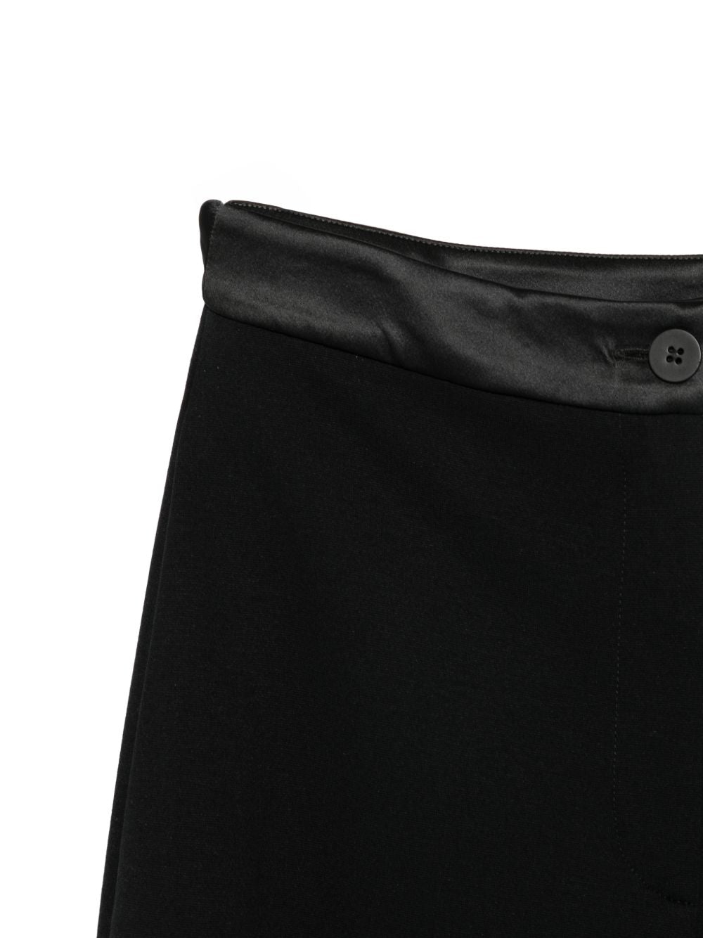 Emporio Armani Satin-Finish Tapered Trousers - view 2