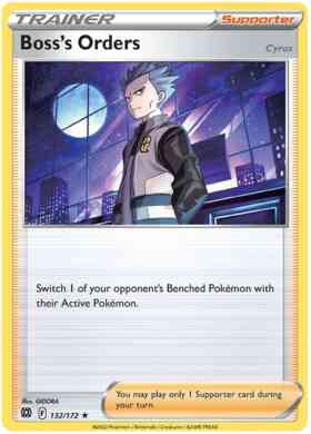 Rare holo swsh9-132 – Pokémon Boss's Orders - 132/172 - Rare Holo [swsh9-132] [Holo]