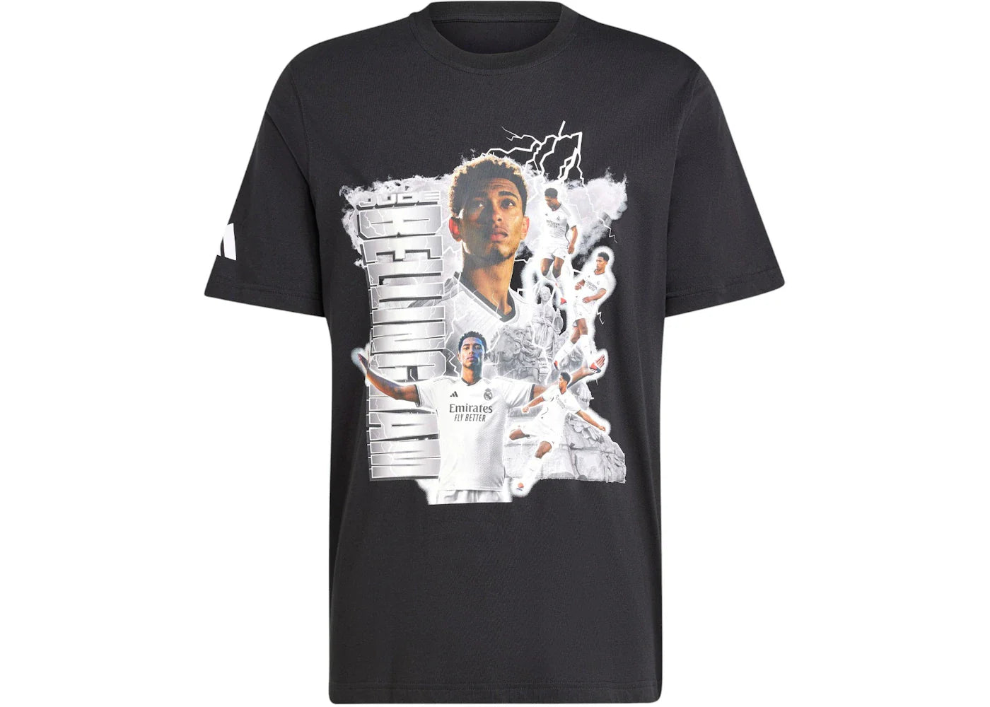 adidas Bellingham Tour T-Shirt Black