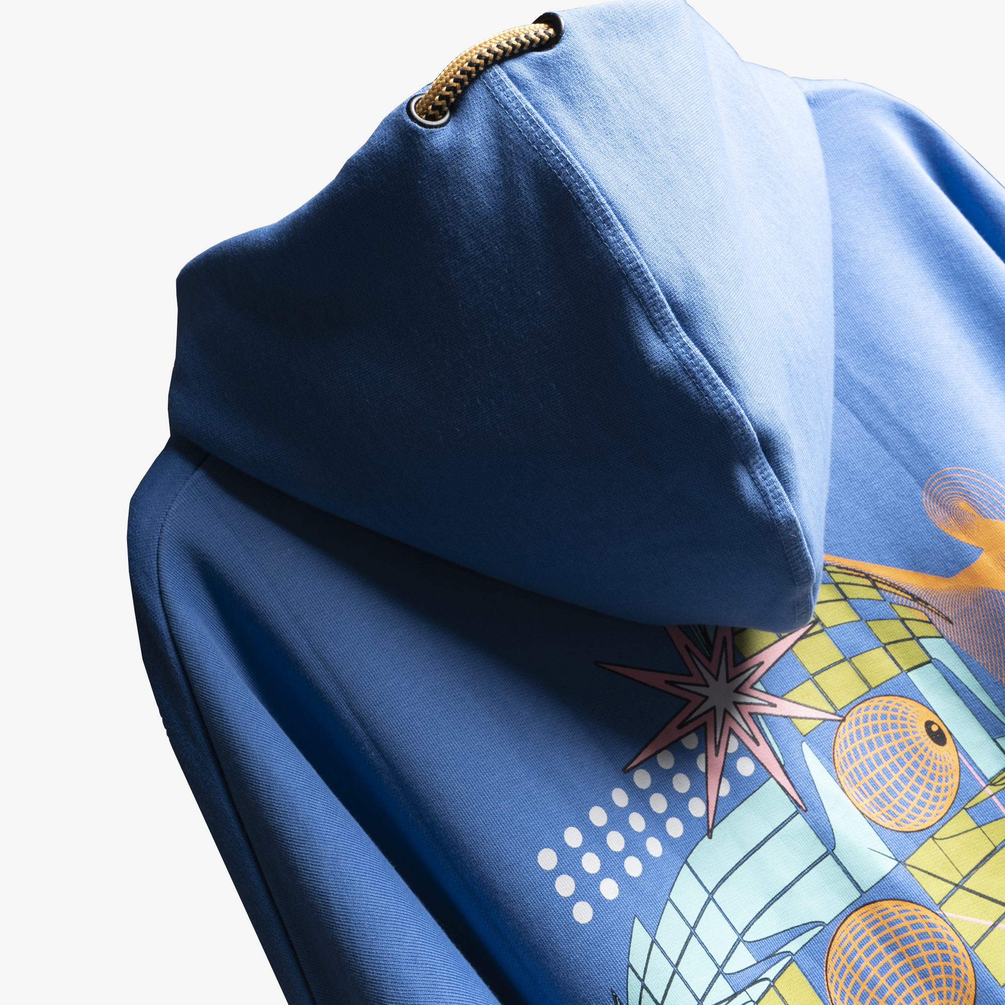 Superkicks | SPACEMAN DISCO HOODIE { BLUE - view 3