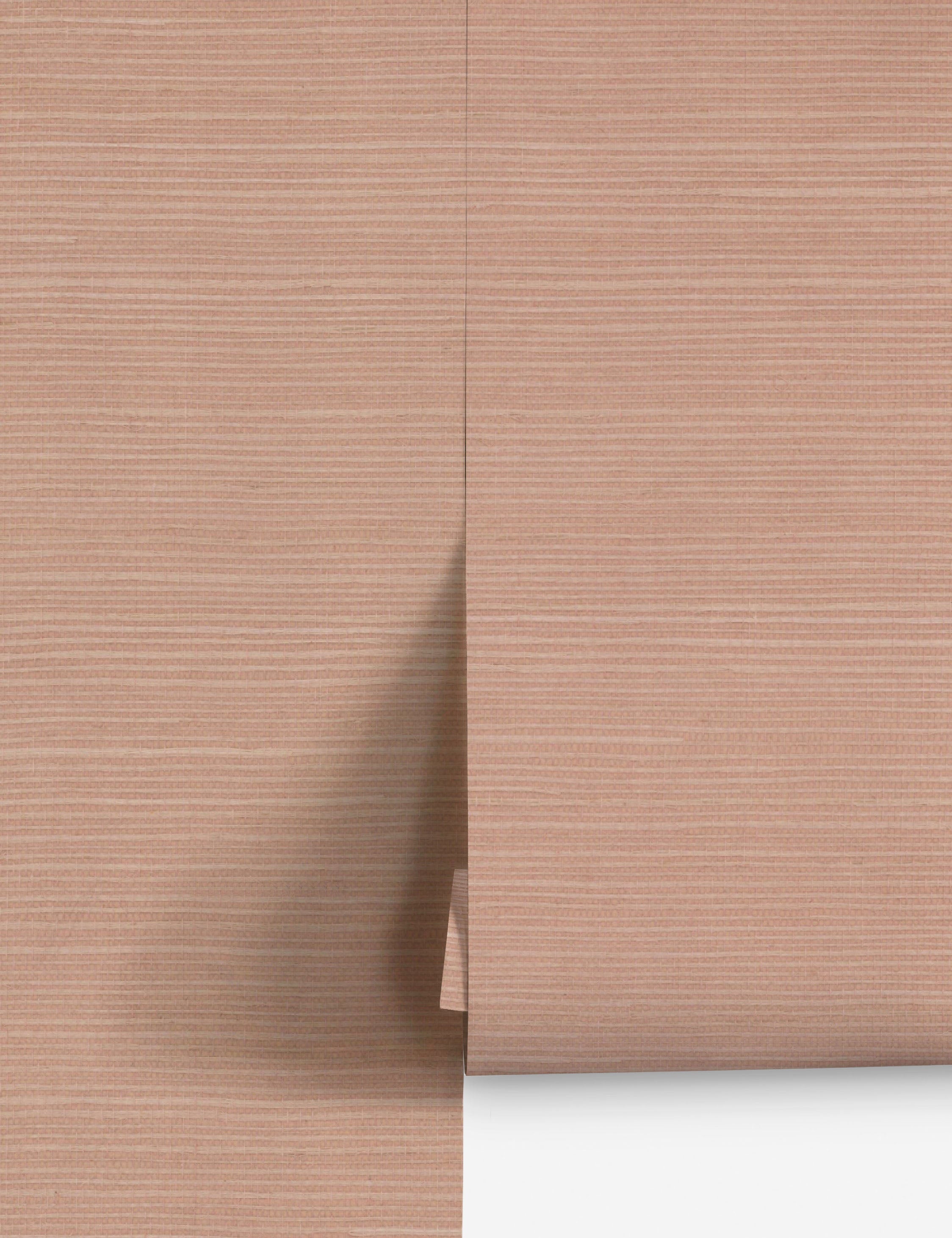 Lulu and Georgia Beale Grasscloth Wallpaper - view 2