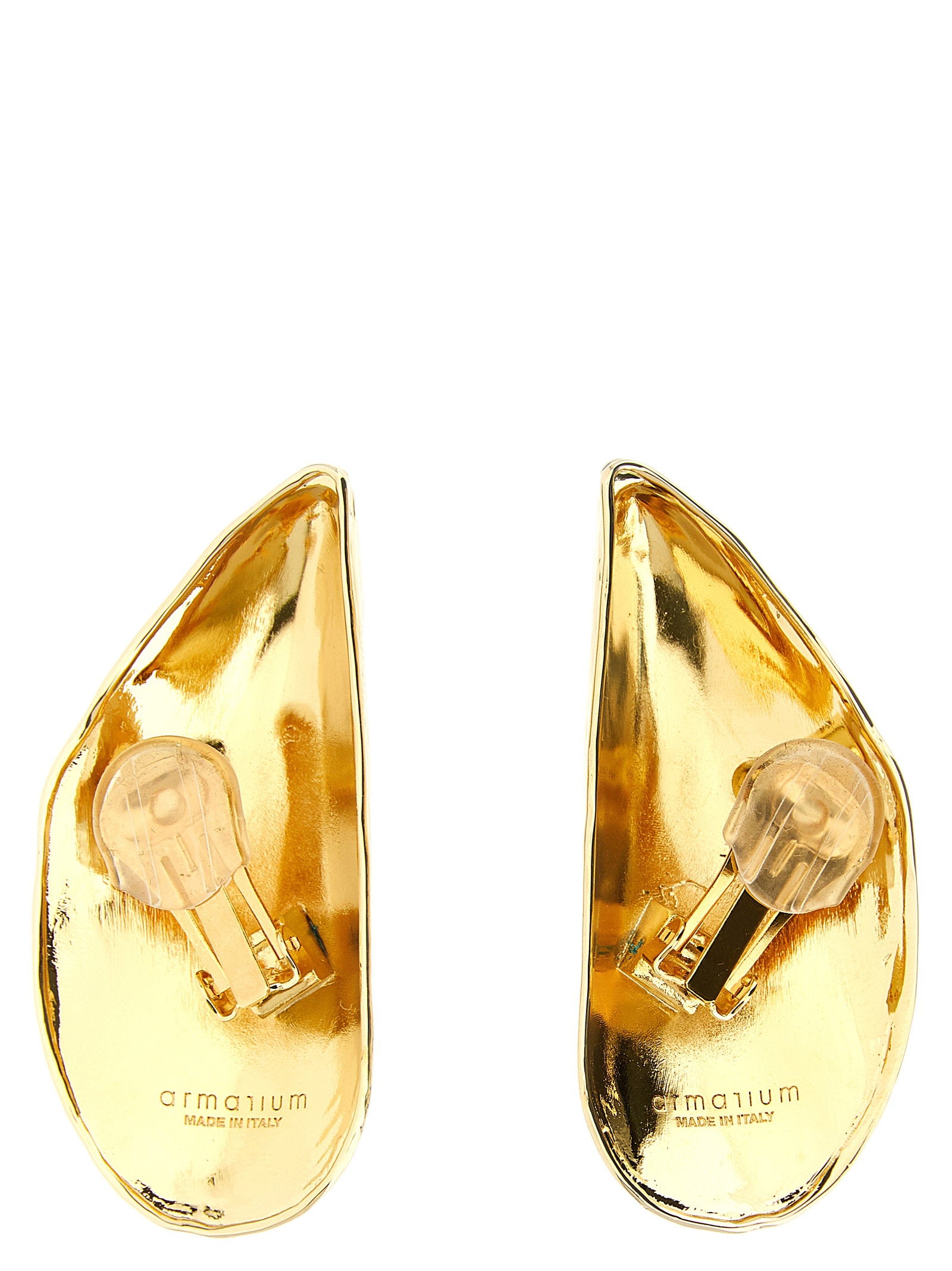 Armarium Mussel Shell Earrings – 100% plated brass - view 2