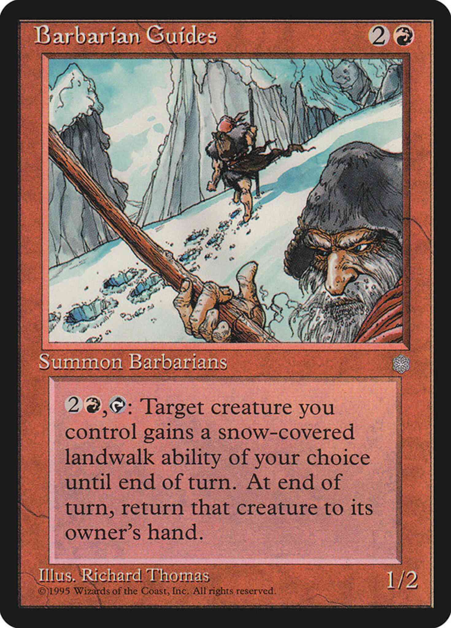 Barbarian guides 174 – Magic Barbarian Guides [174] [Ice Age] [Non-Foil]