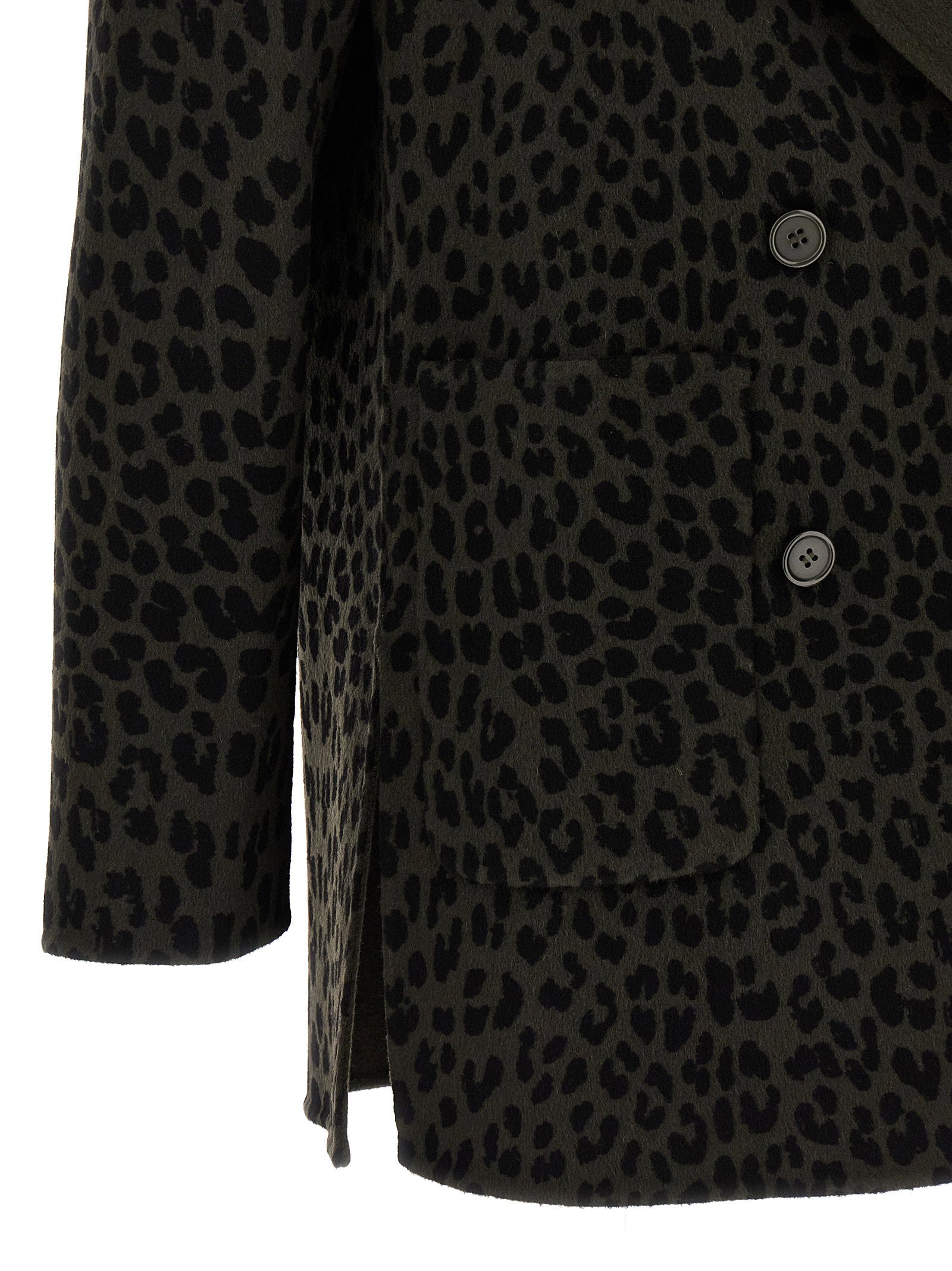P.A.R.O.S.H. Animal Print Double-breasted Blazer - view 4