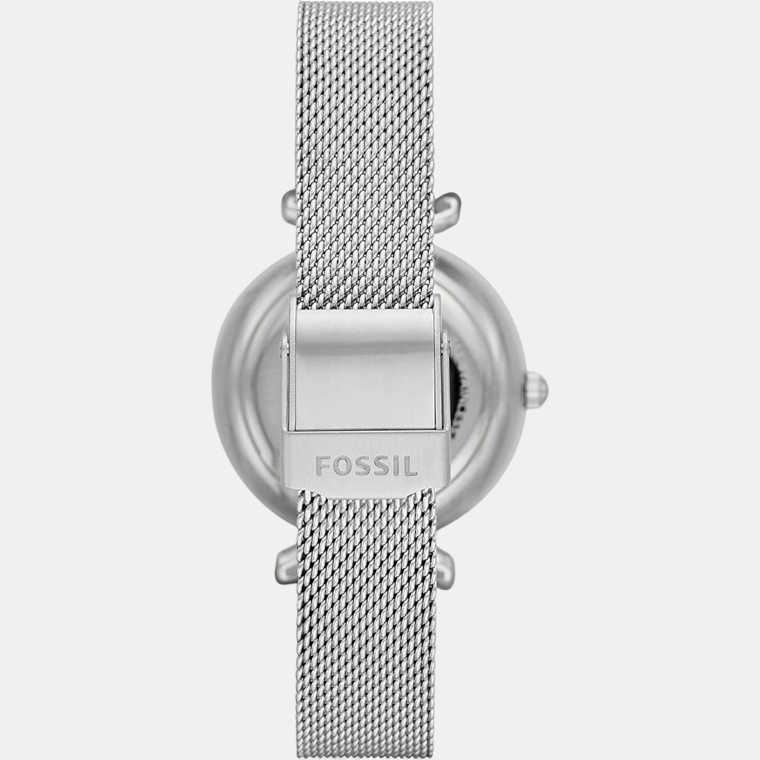 Fossil Carlie Mini Women Automatic White Dial Analog Stainless Steel Watch ME3189 - view 2