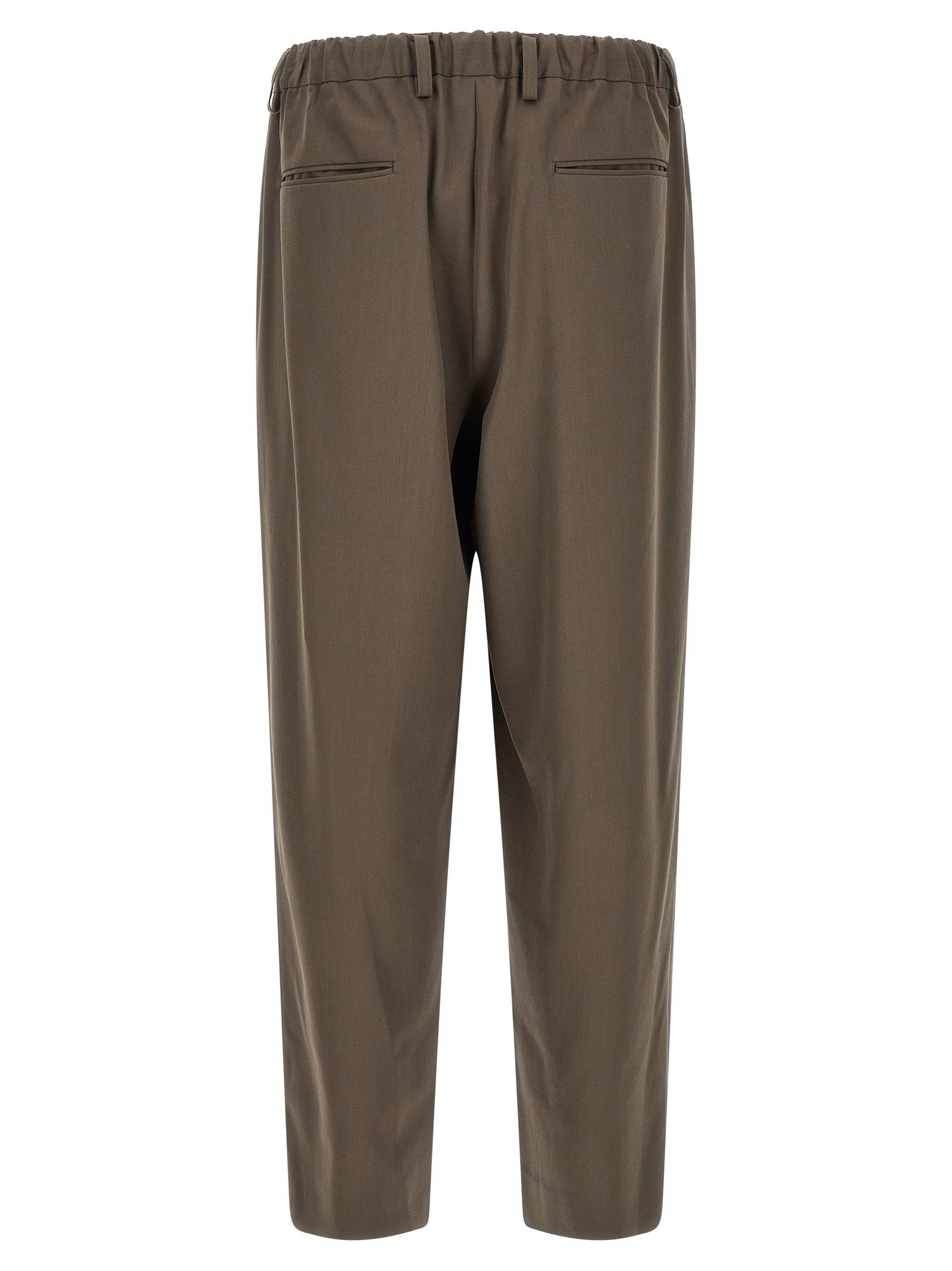 Ssstein Pants With Pleats – 100% wool - view 2