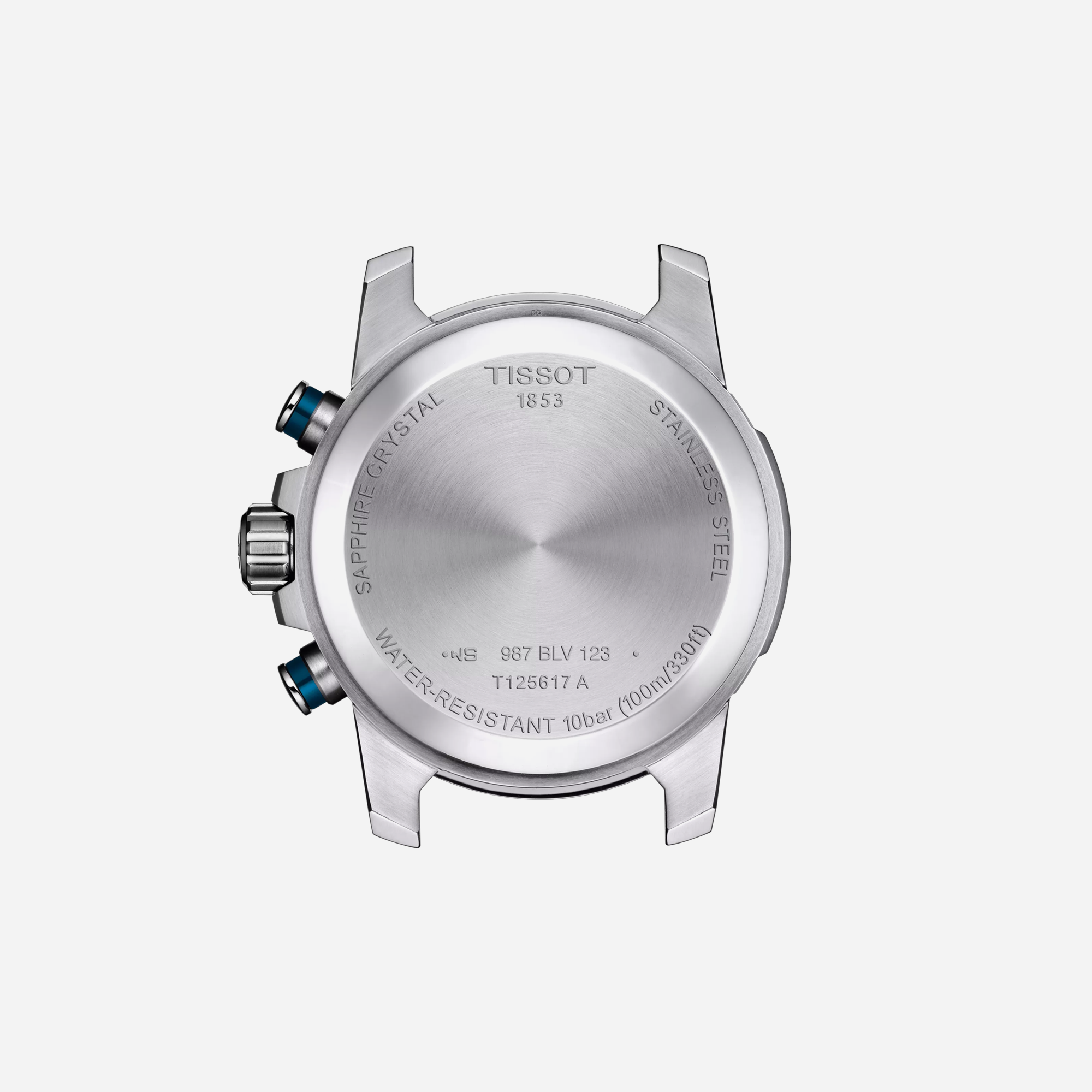 Tissot Supersport Chrono Blue Dial 45.5mm Stainless Steel Strap - view 2