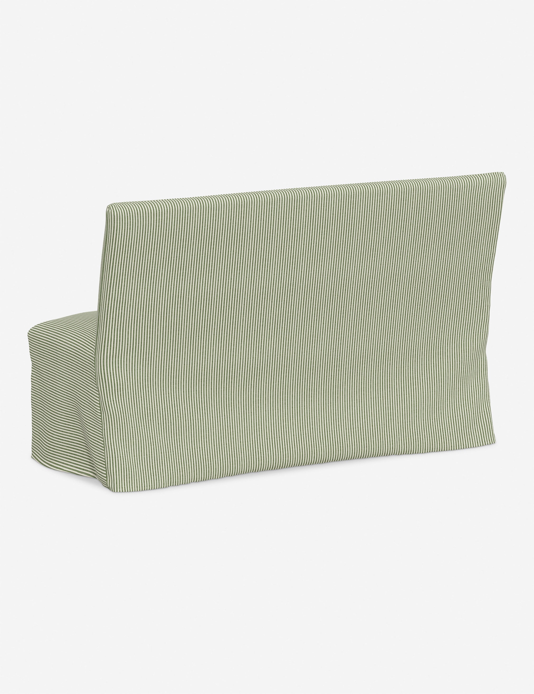 Lulu and Georgia Haddan Slipcover Dining Bench - view 87
