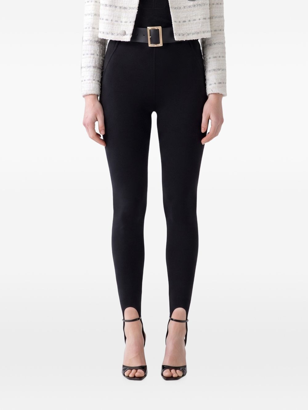 Self-Portrait Trousers – Cow Leather 100%