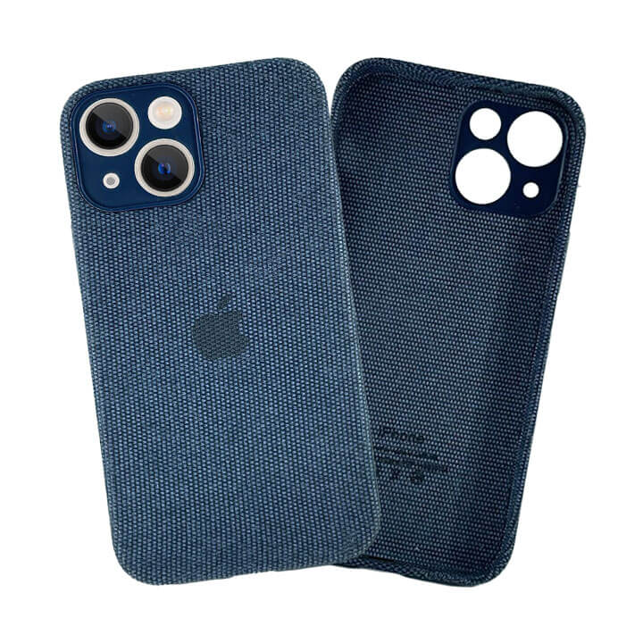 KShop iPhone 13 Fabric Case - Blue