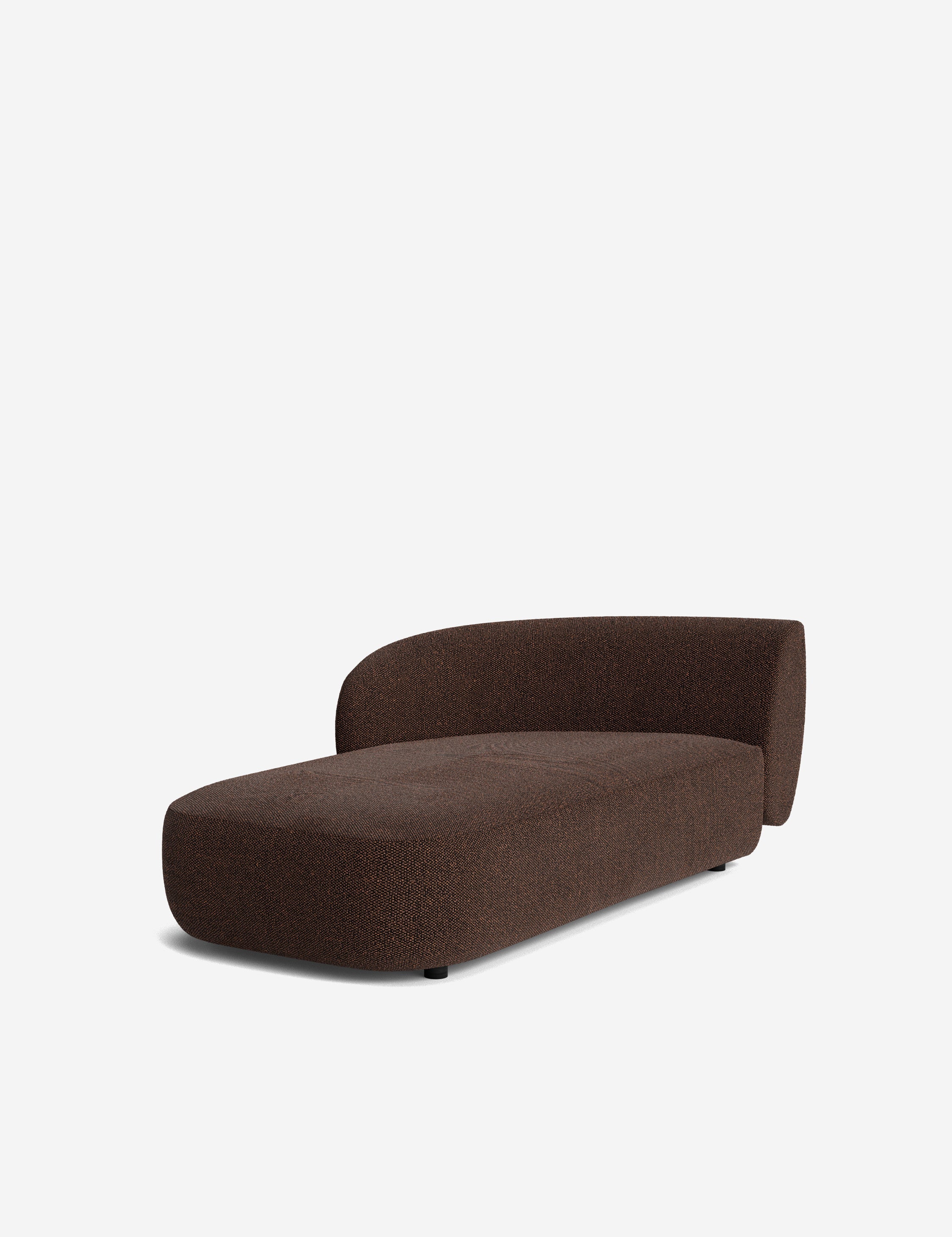 Lulu and Georgia Claret Modular Left Chaise - view 74