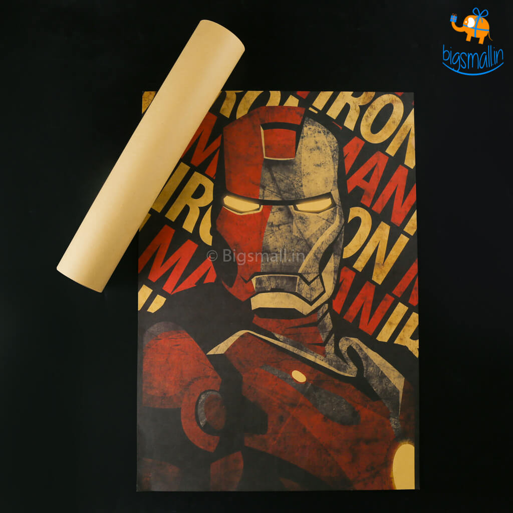 AmyLi Vintage Iron Man Poster - view 2