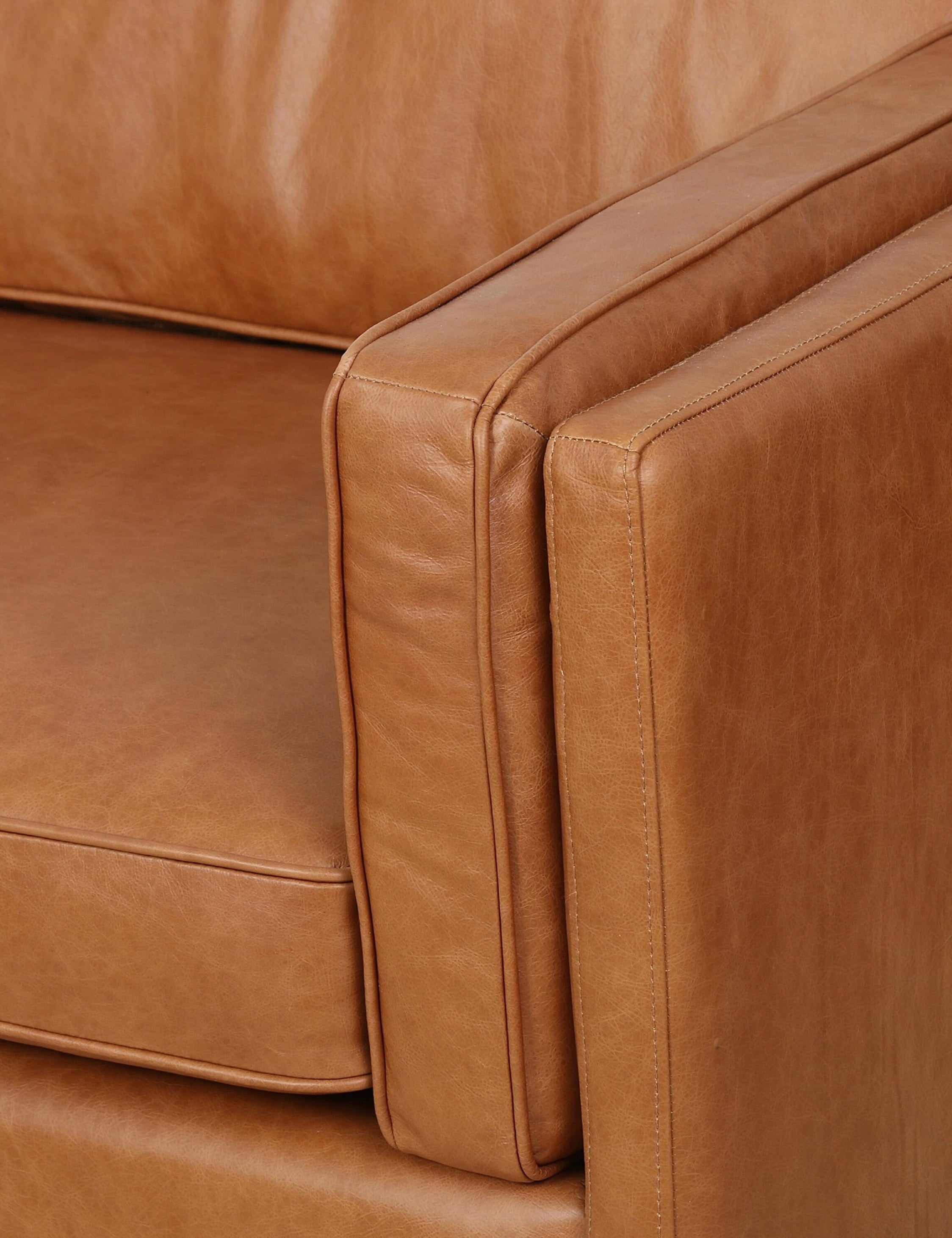 Lulu and Georgia Orielle Leather Sofa - view 7