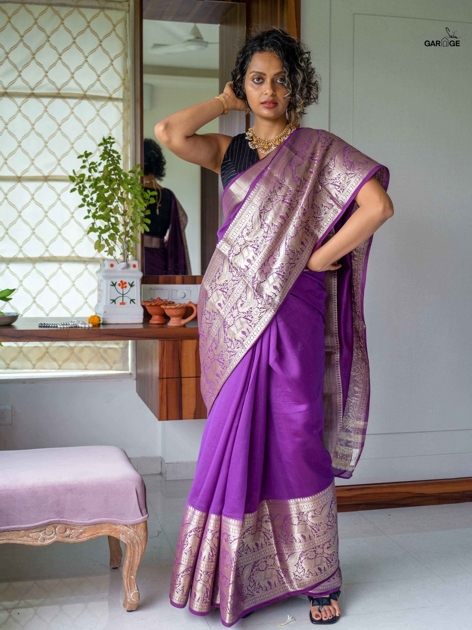 Women's sarees – suta.in Gar-3432 – Women's