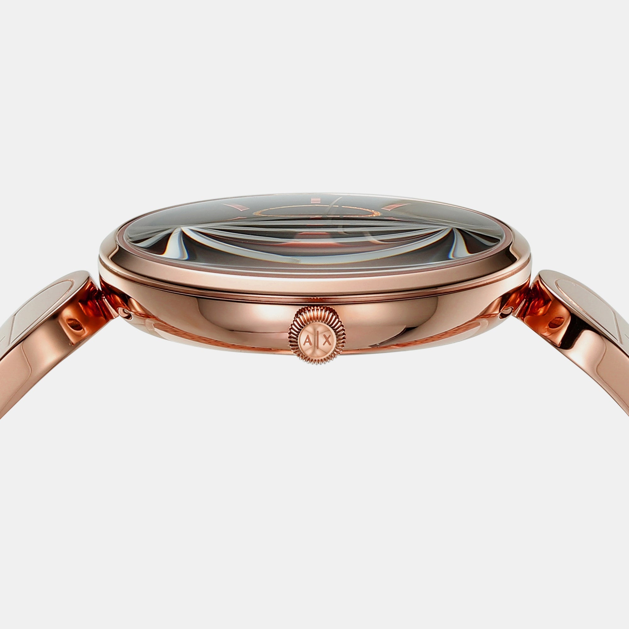 Armani Exchange Brooke Women Quartz Rose Gold Dial Analog Stainless Steel Watch AX5384 - view 4