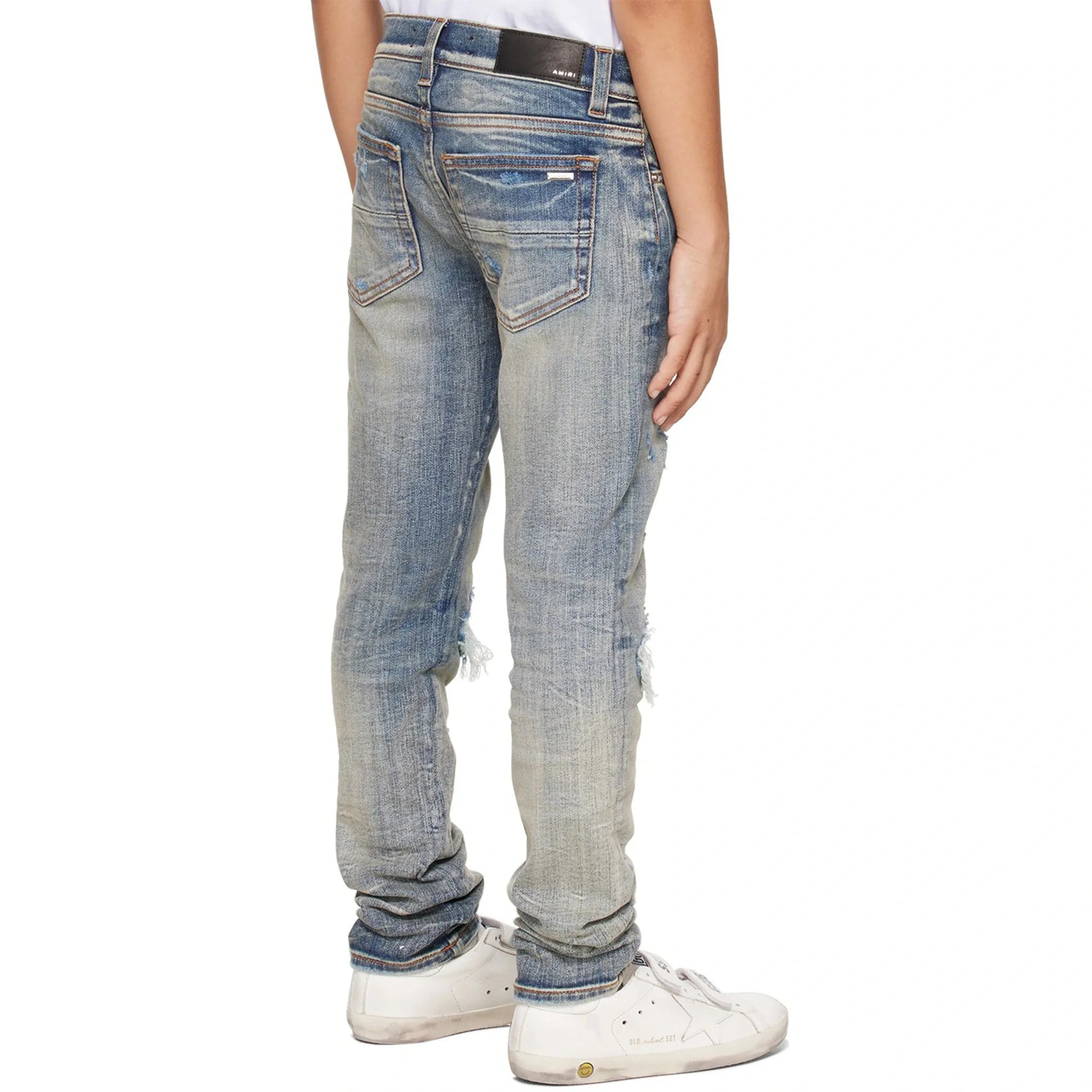 Amiri Kids MX1 Clay Indigo Jeans - view 4