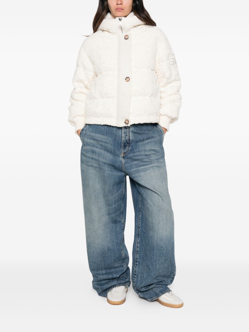 ERMANNO FIRENZE Coats WHITE – Wool 100% - view 2