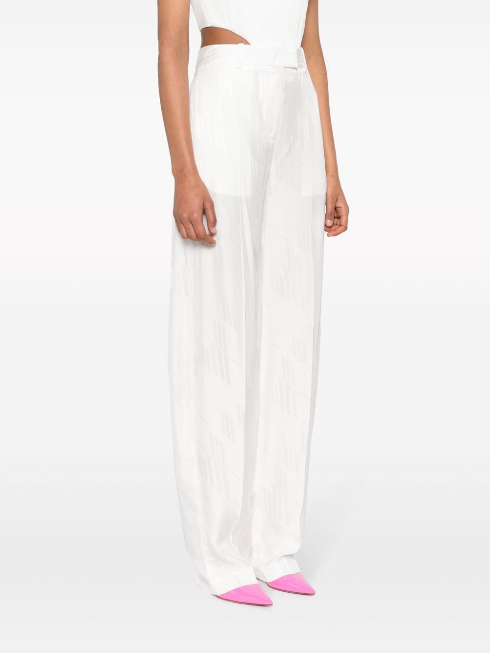 The Attico Logo trousers - view 5