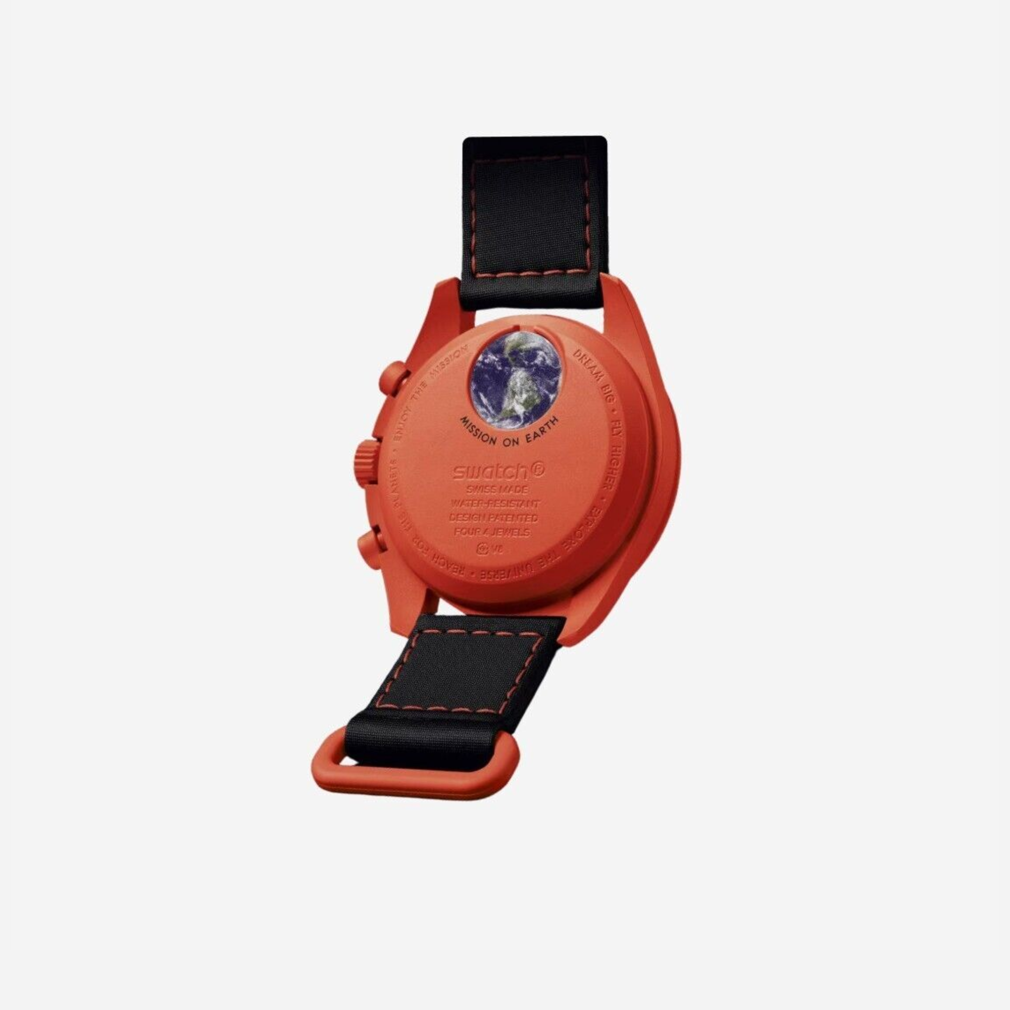 Swatch X Omega Bioceramic Moonswatch Mission On Earth - Lava - view 3